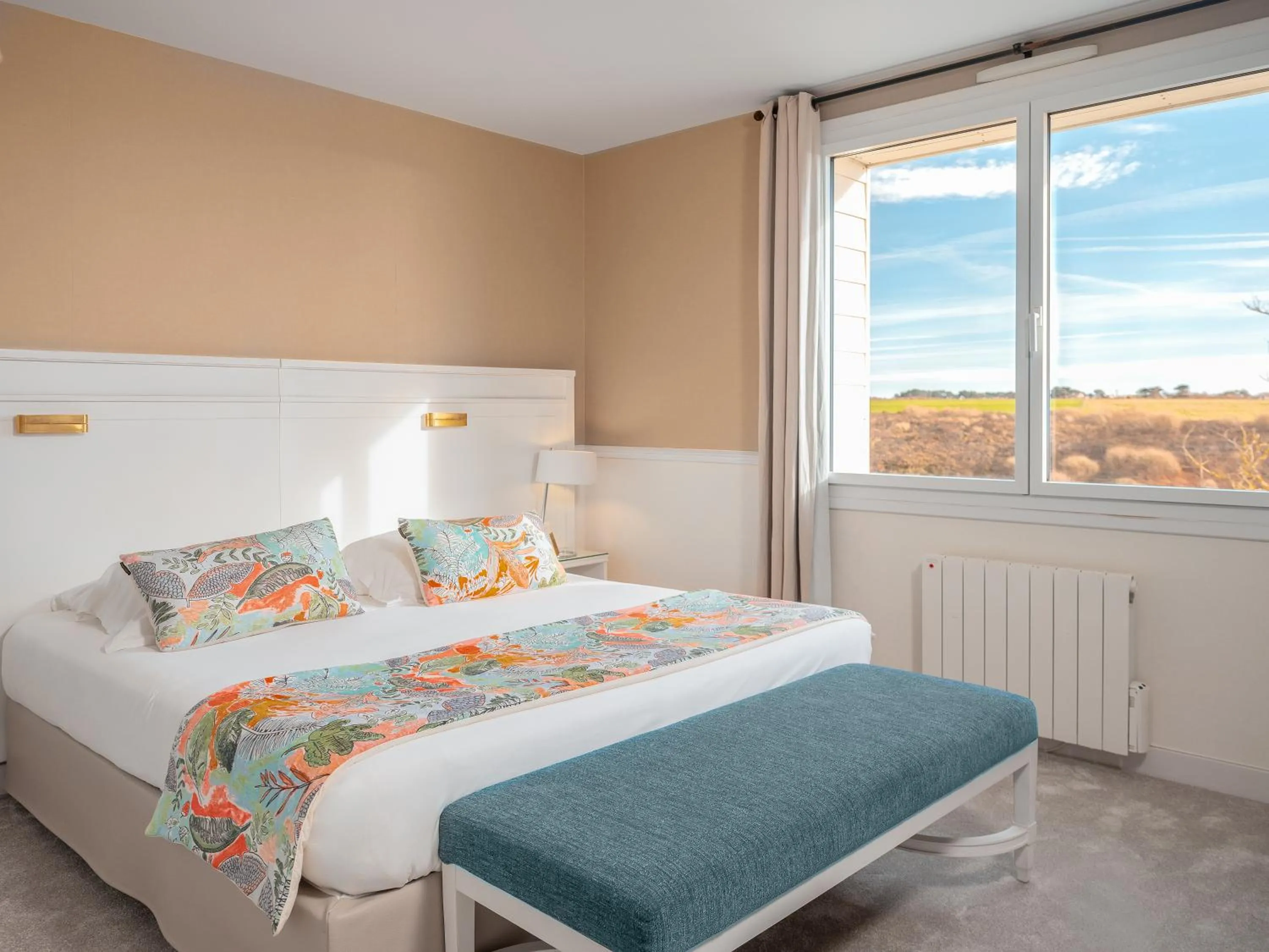 Bed in Castel Clara Thalasso & Spa