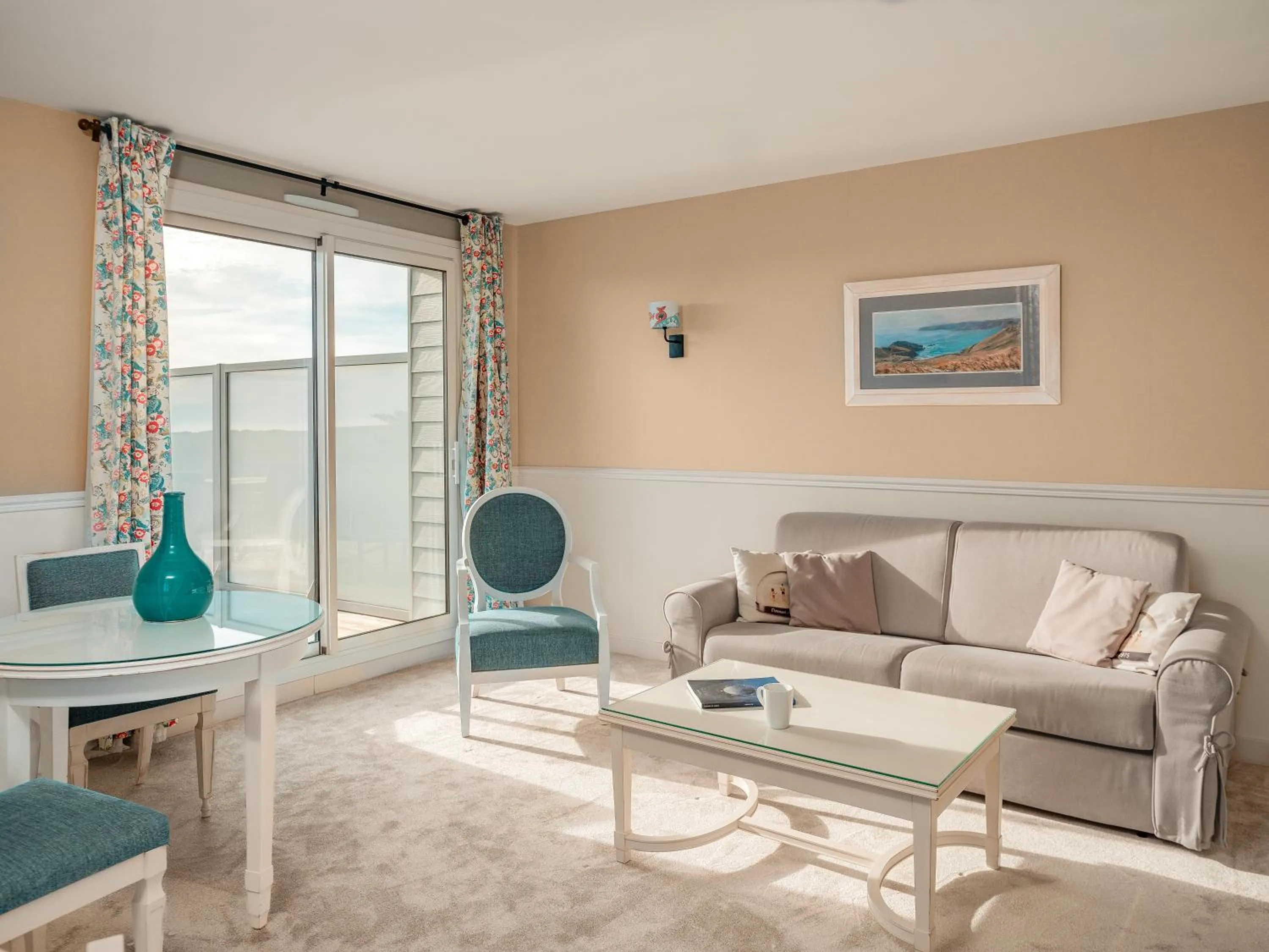 Living room in Castel Clara Thalasso & Spa