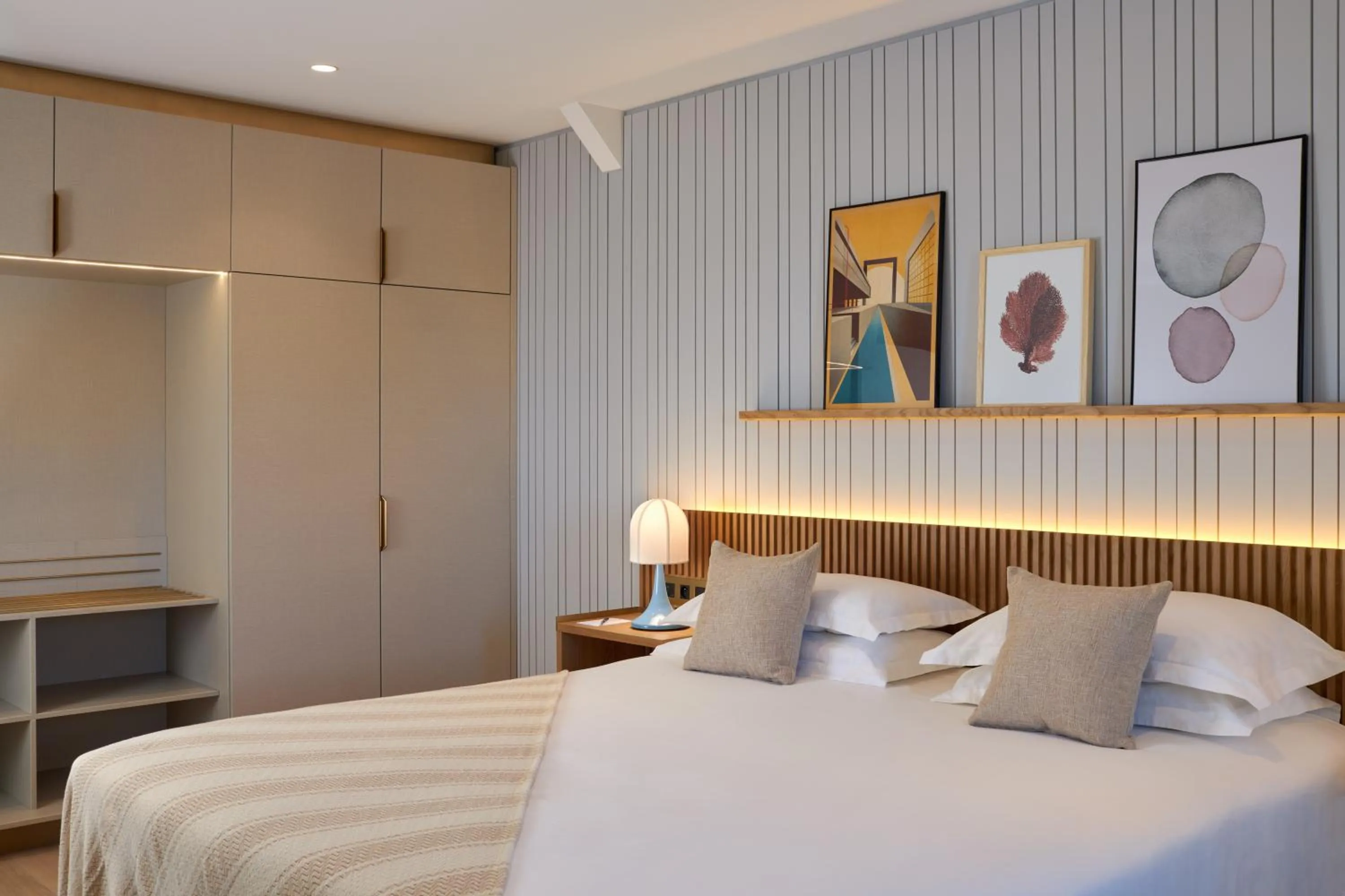 Bed in Castel Clara Thalasso & Spa