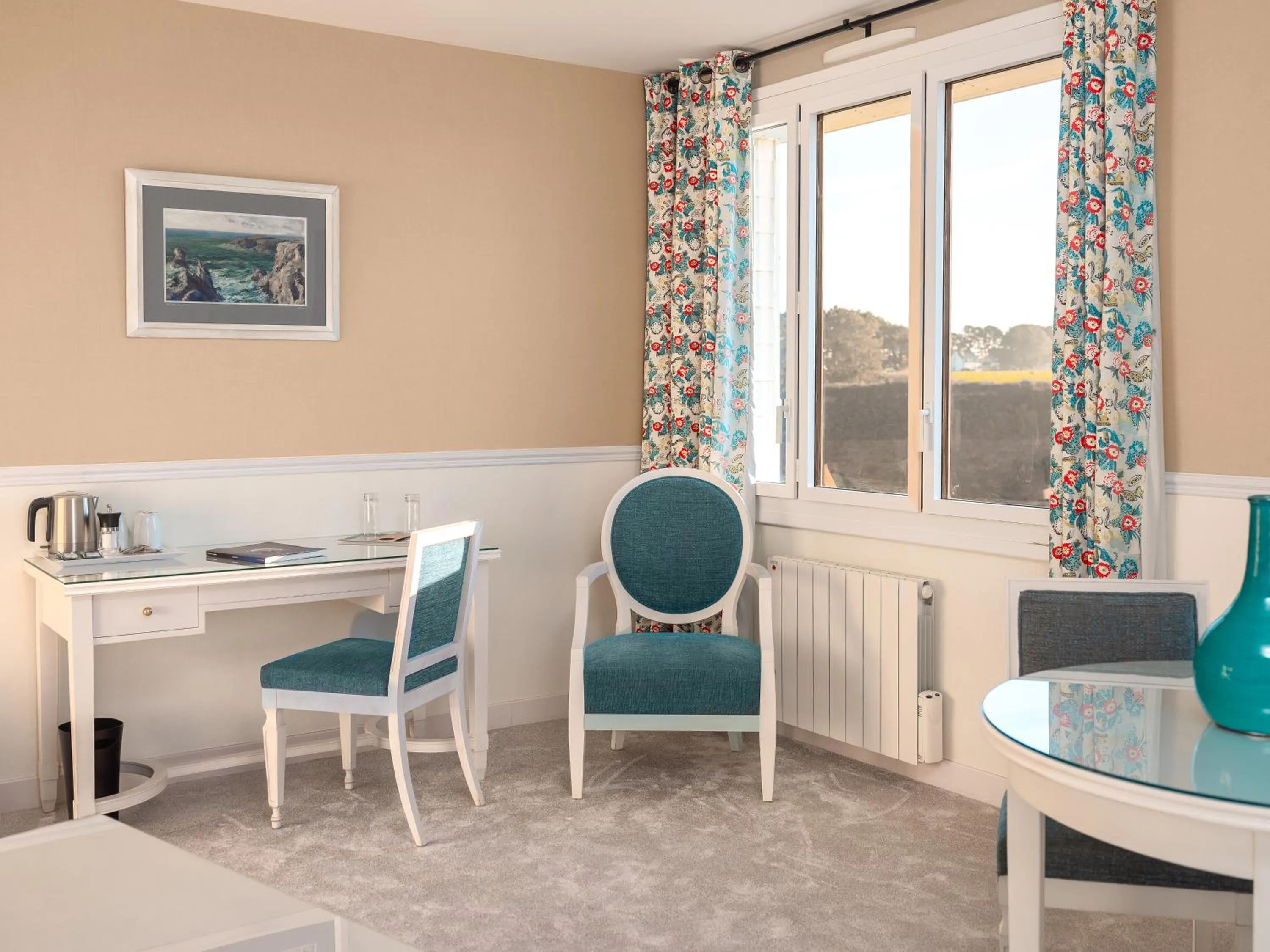 Seating area in Castel Clara Thalasso & Spa