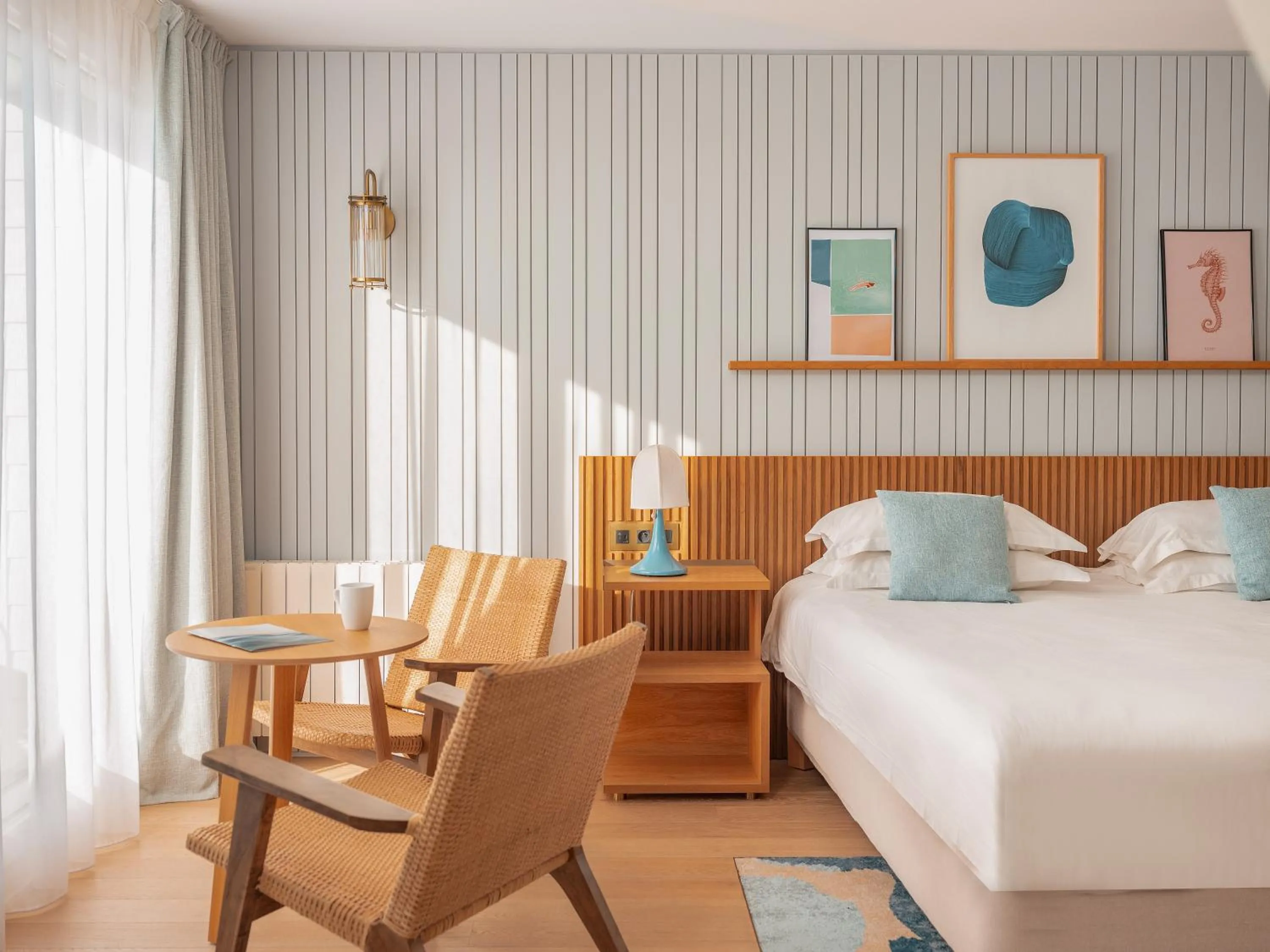 Bed in Castel Clara Thalasso & Spa