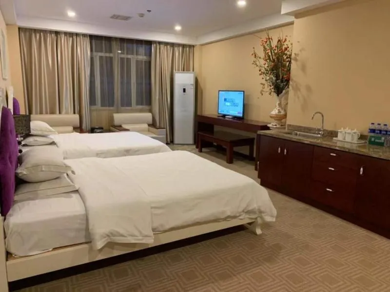 Bed in GreenTree Alliance Suzhou Taicang South Changchun Road Liuyuan Hotel
