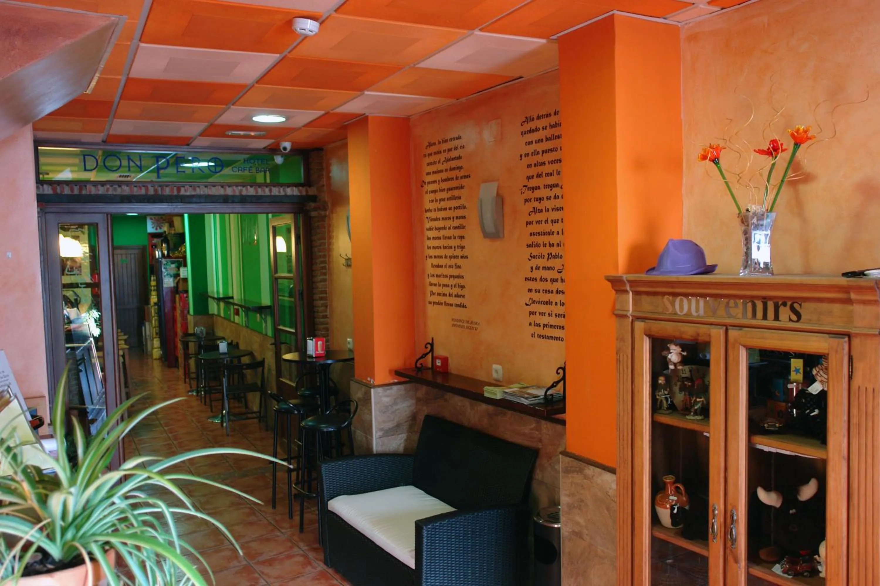 Lobby or reception in Hotel Don Pero