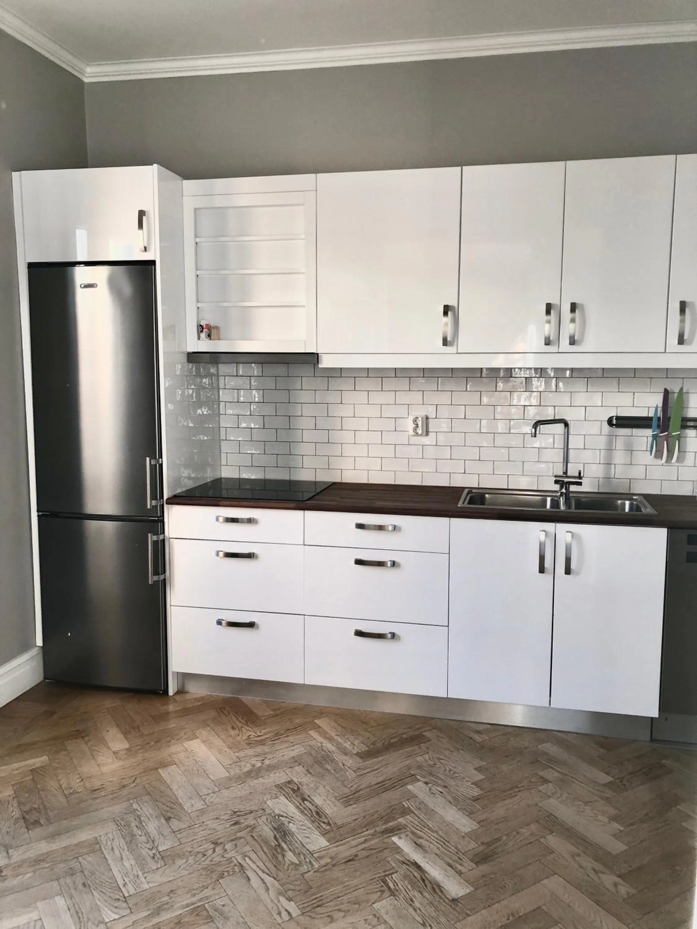 Kitchen or kitchenette in Donners Hotell