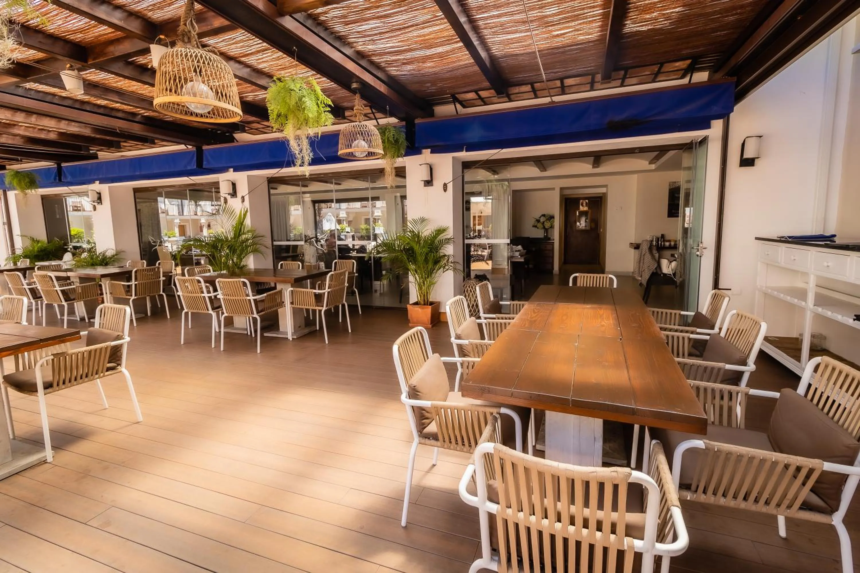 Restaurant/places to eat in Paloma Blanca Boutique Hotel
