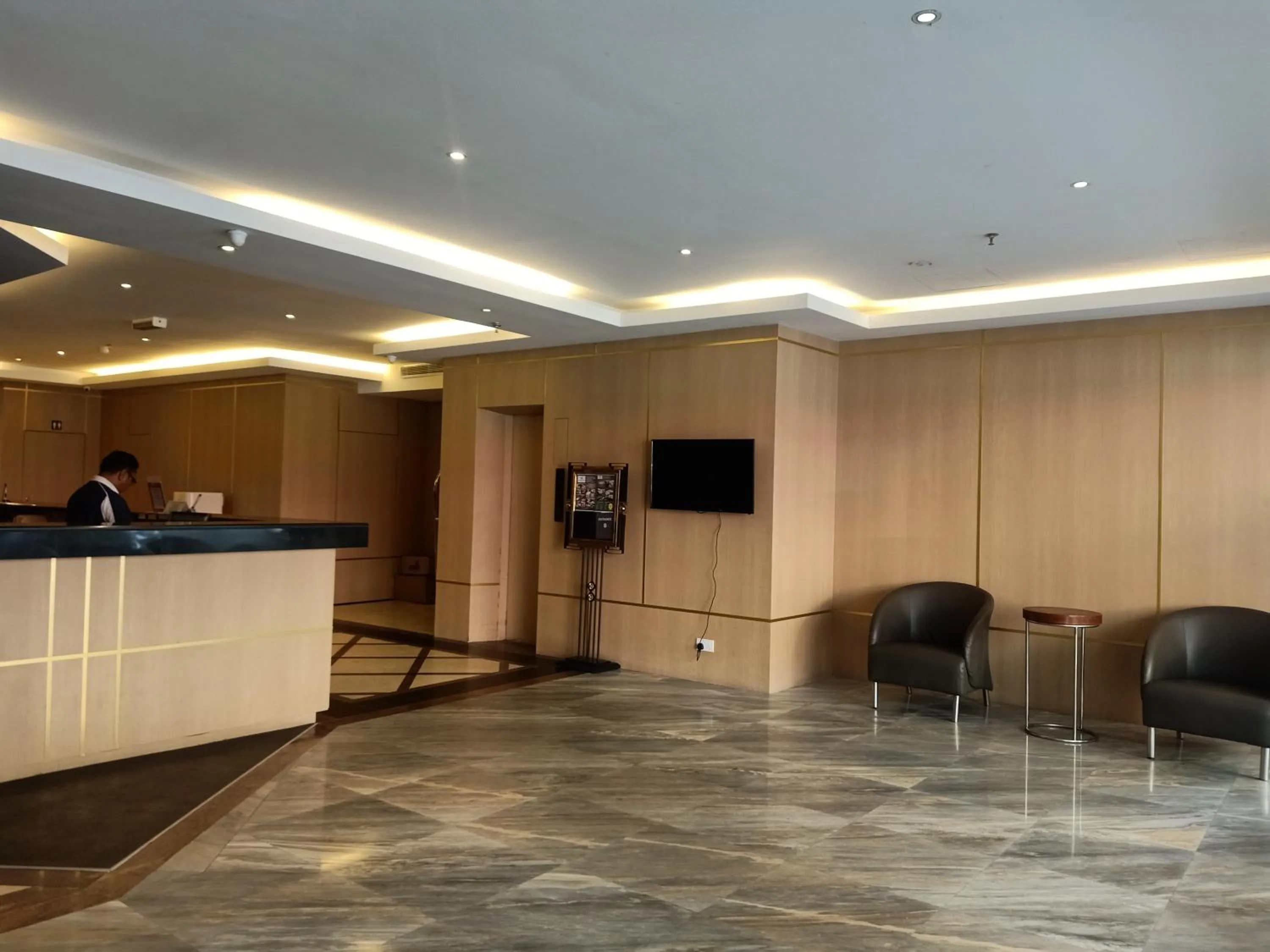 Lobby or reception in Kinabalu Daya Hotel