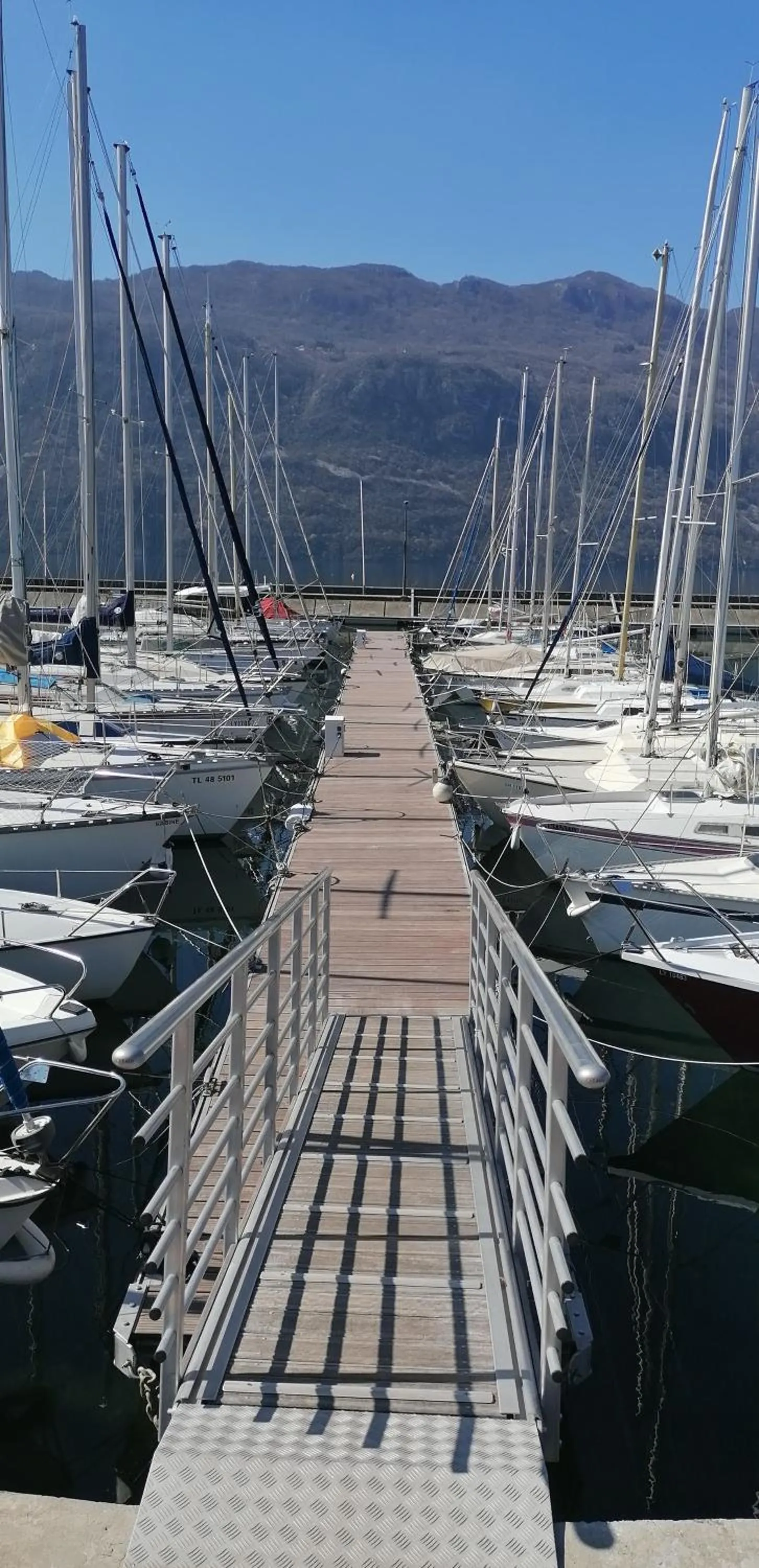 Lake view in Hotel Beau Rivage