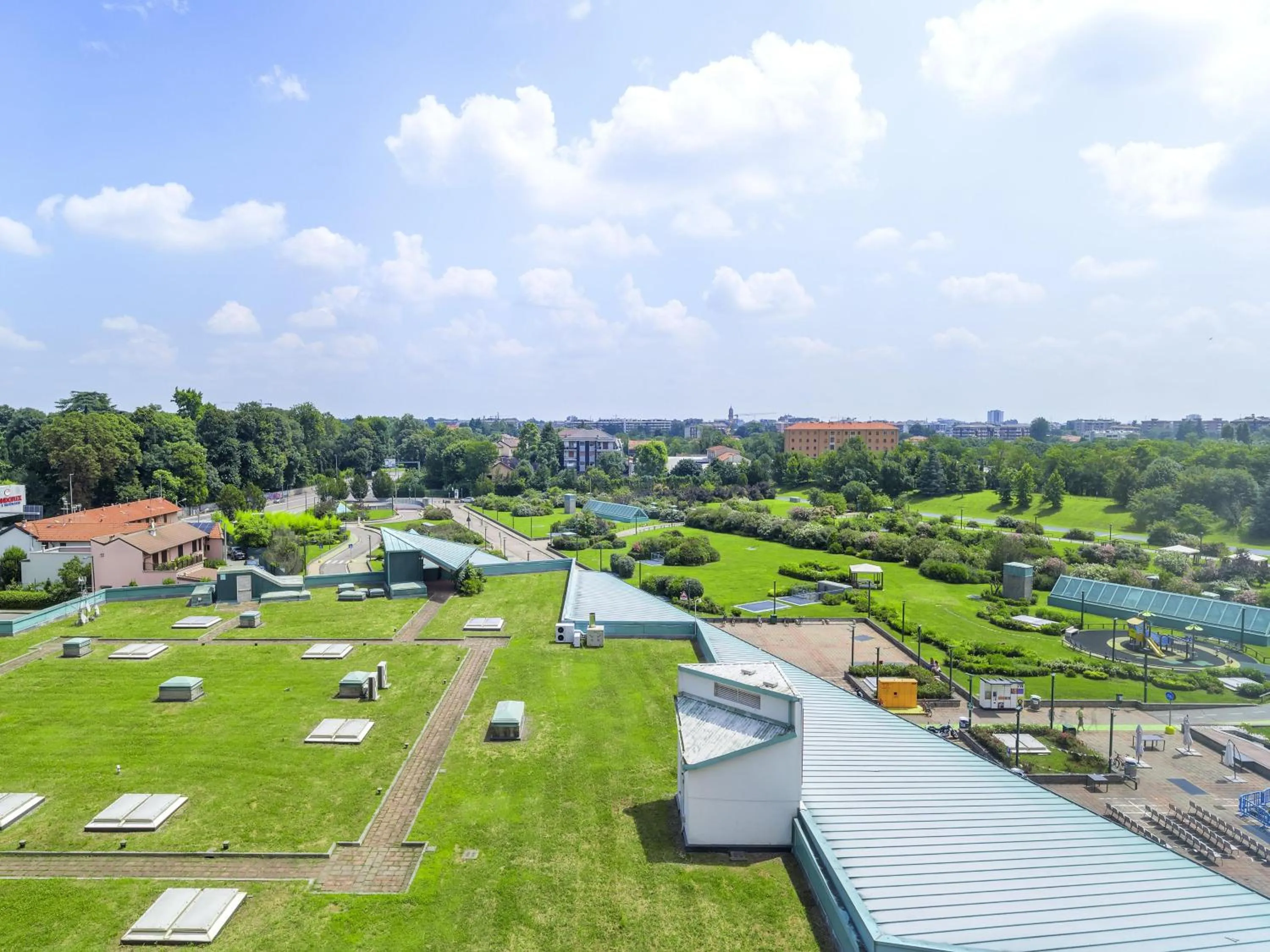 Garden in B&B Hotel Milano-Monza