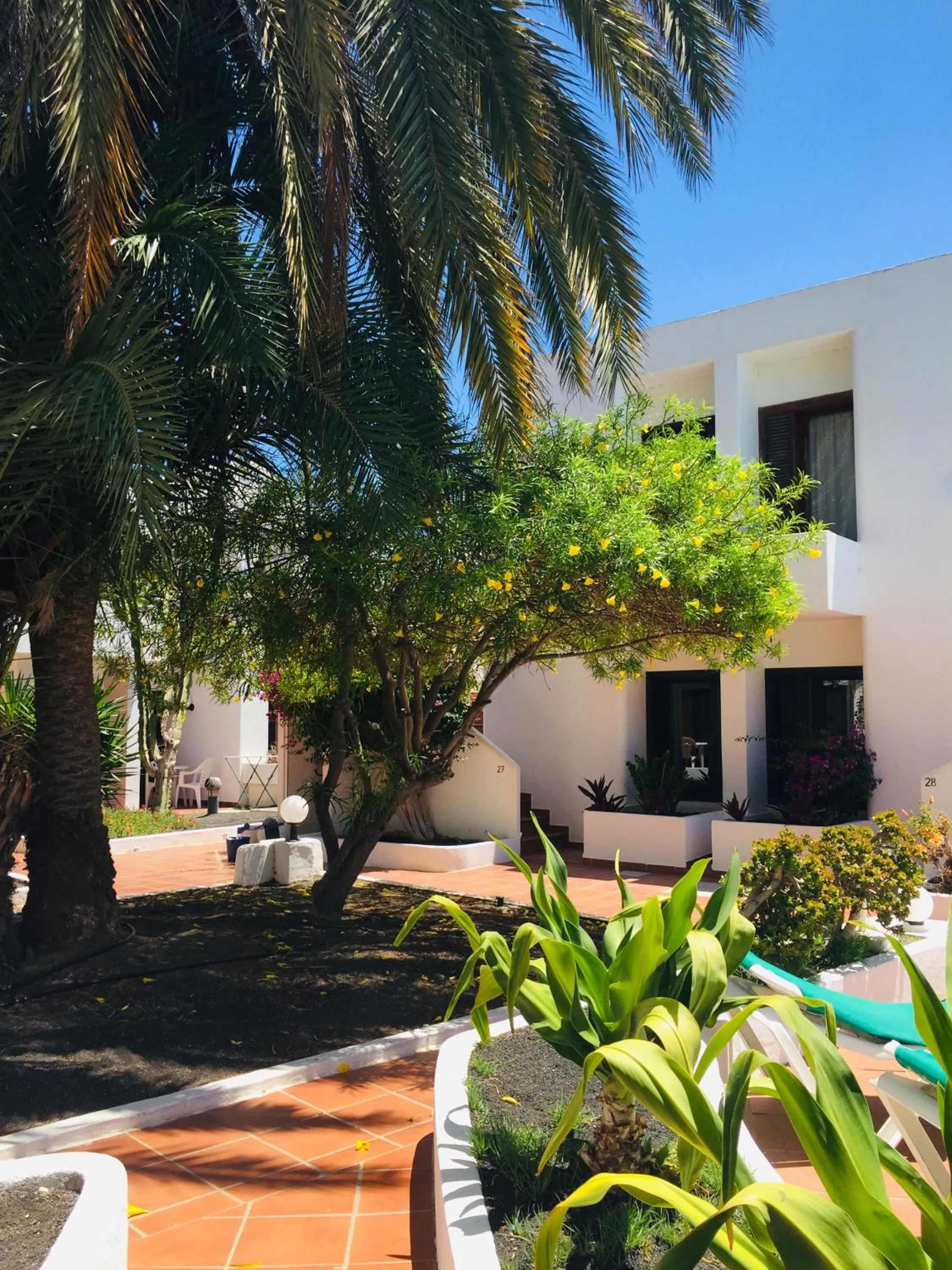 Patio in Apartamentos Maribel