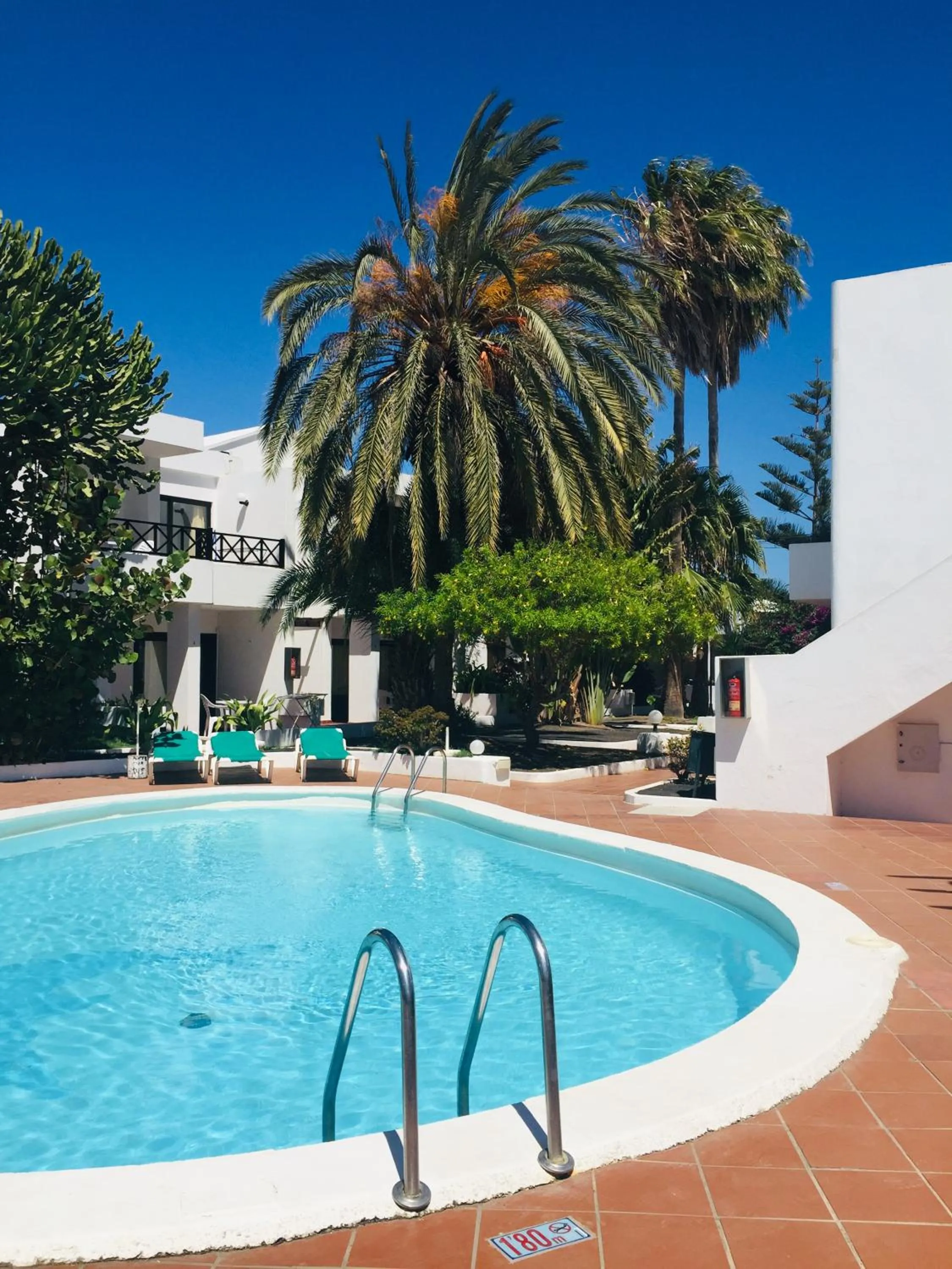 Swimming pool in Apartamentos Maribel