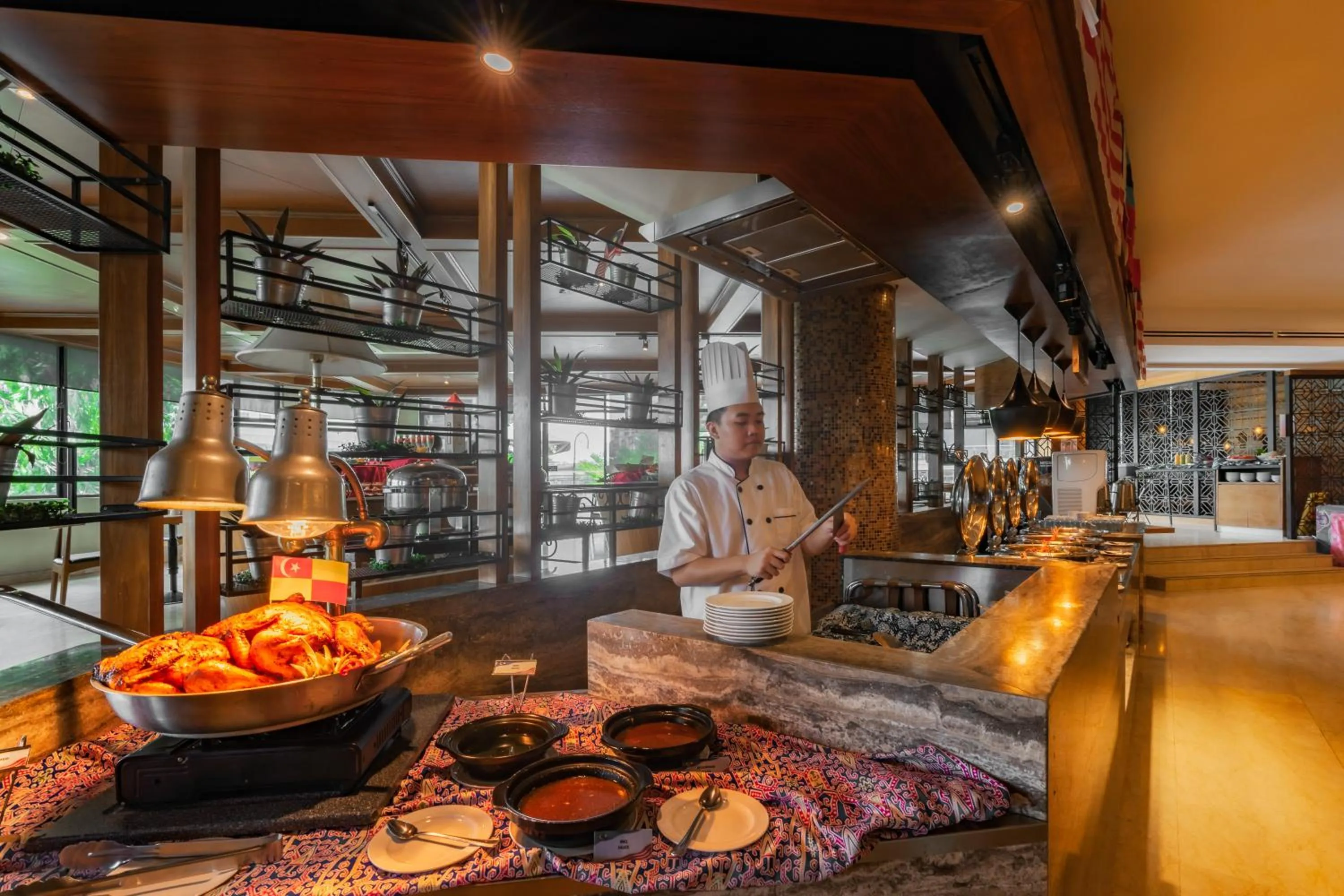 Restaurant/places to eat in Sabah Oriental Hotel