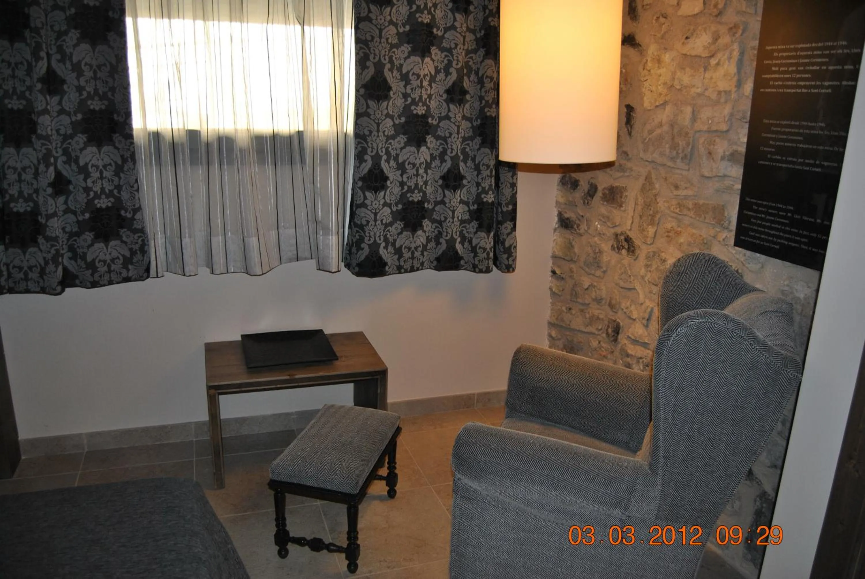 Seating area in Santa Bárbara