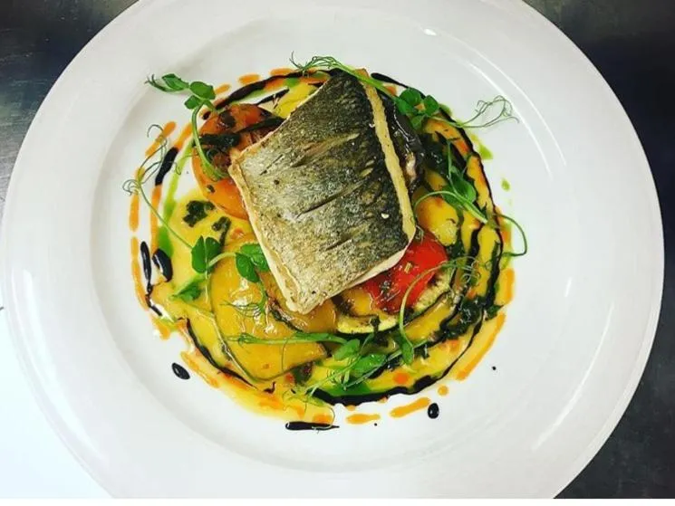 Dining area in The Angel Inn B&B