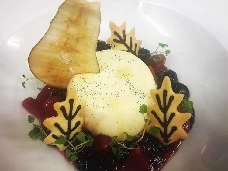 Dining area in The Angel Inn B&B