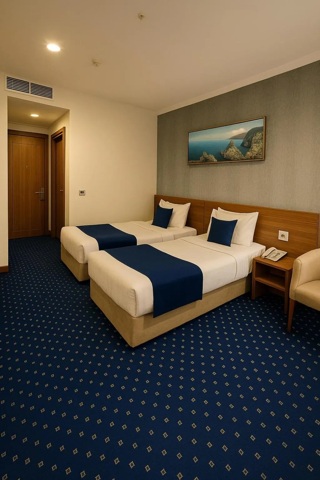 Bed in Nova Sky Hotel