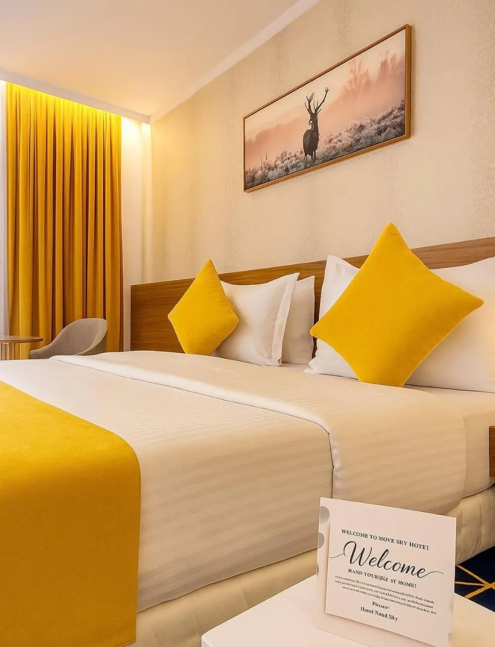 Bed in Nova Sky Hotel