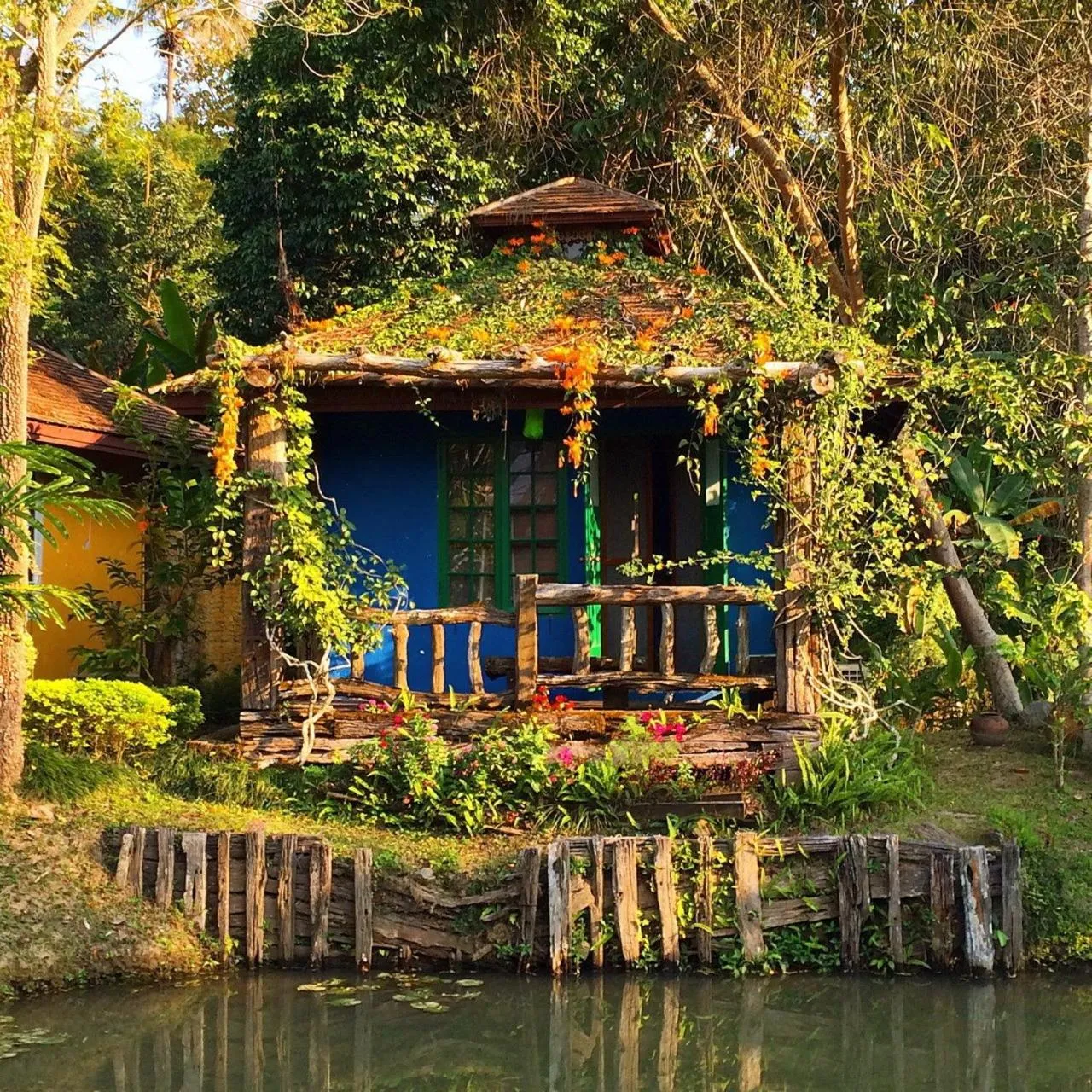 Garden view in Bulunburi Resort