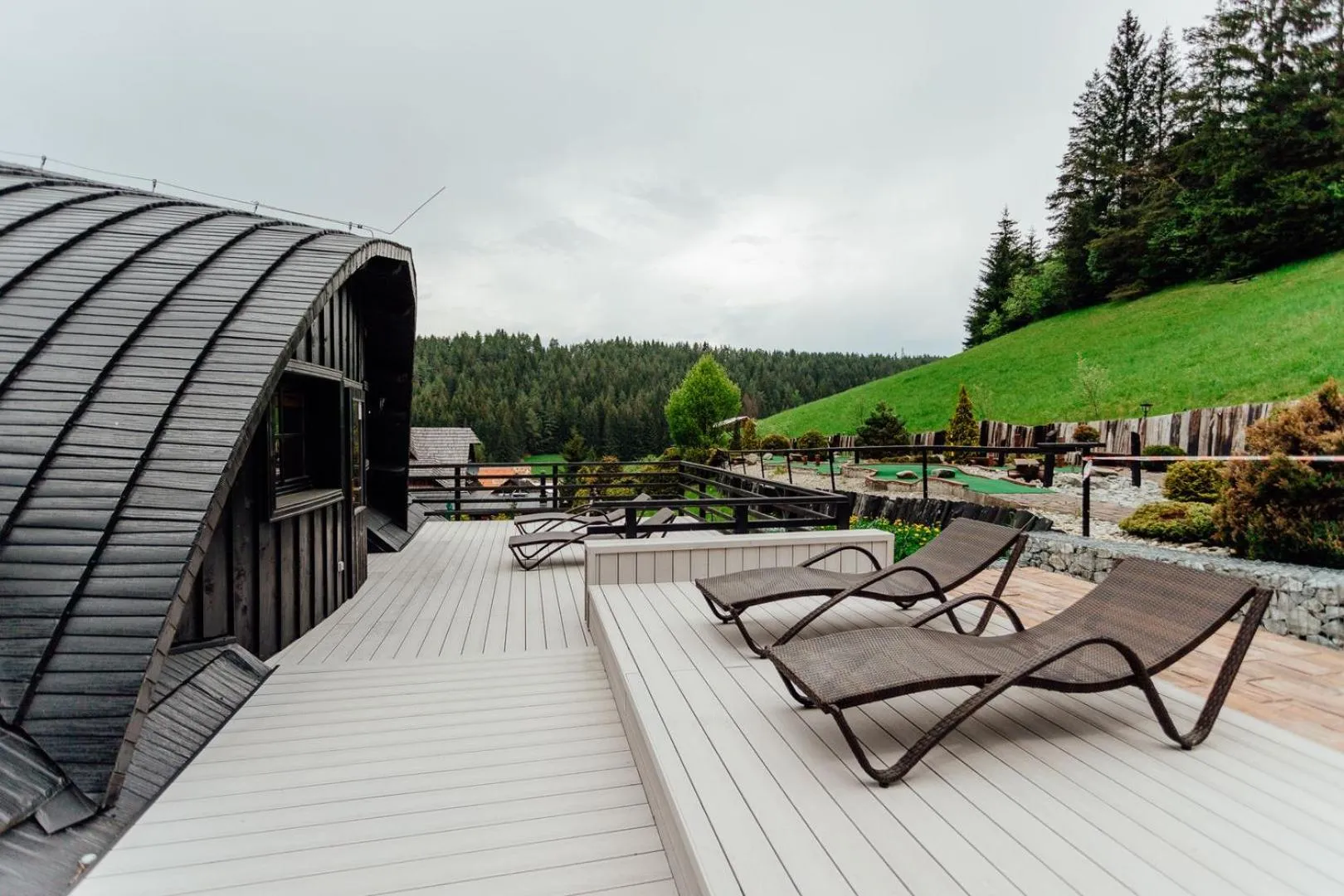 Balcony/Terrace in Wellness rezort Jánošíkov dvor