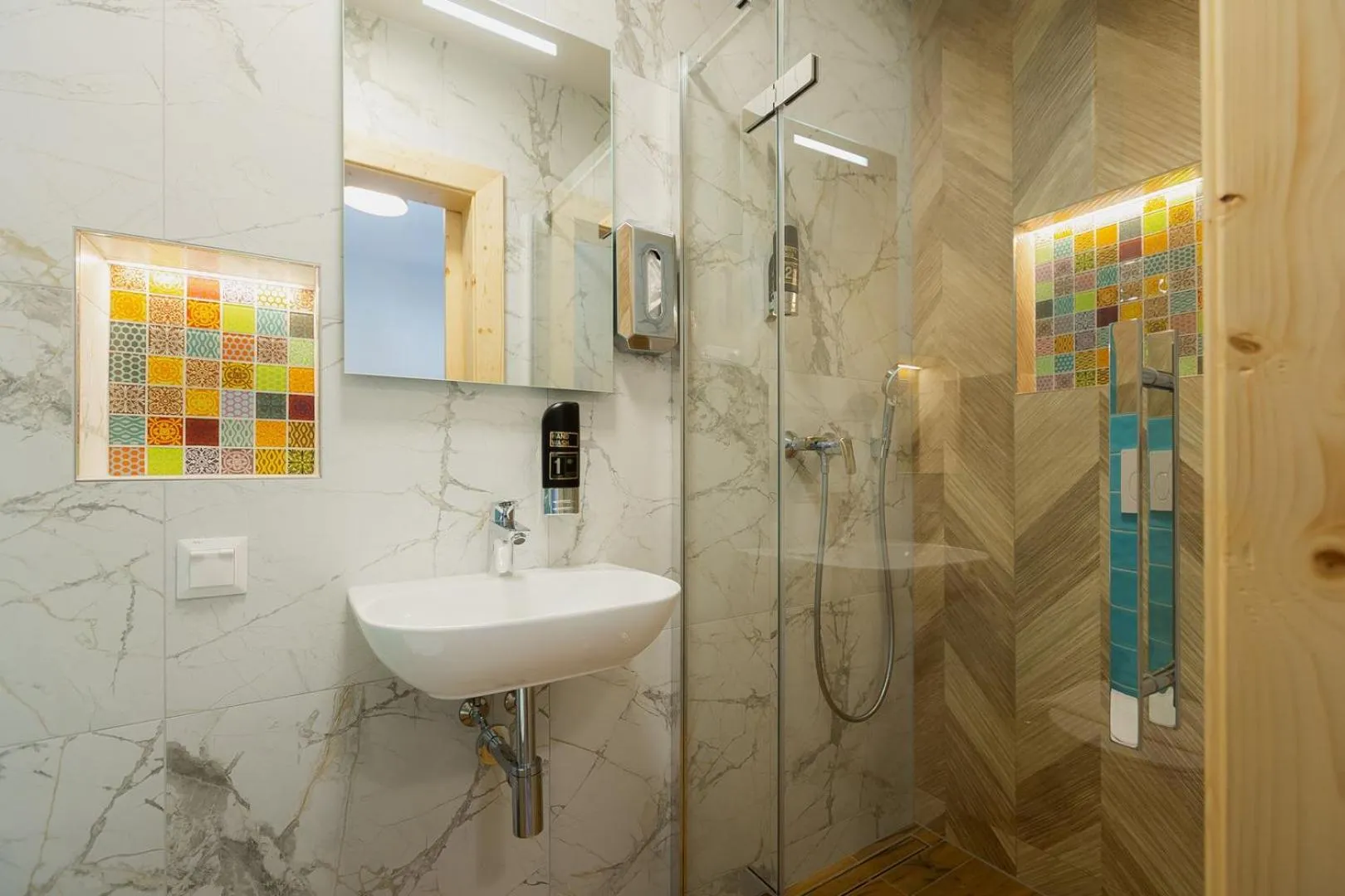 Shower in Wellness rezort Jánošíkov dvor