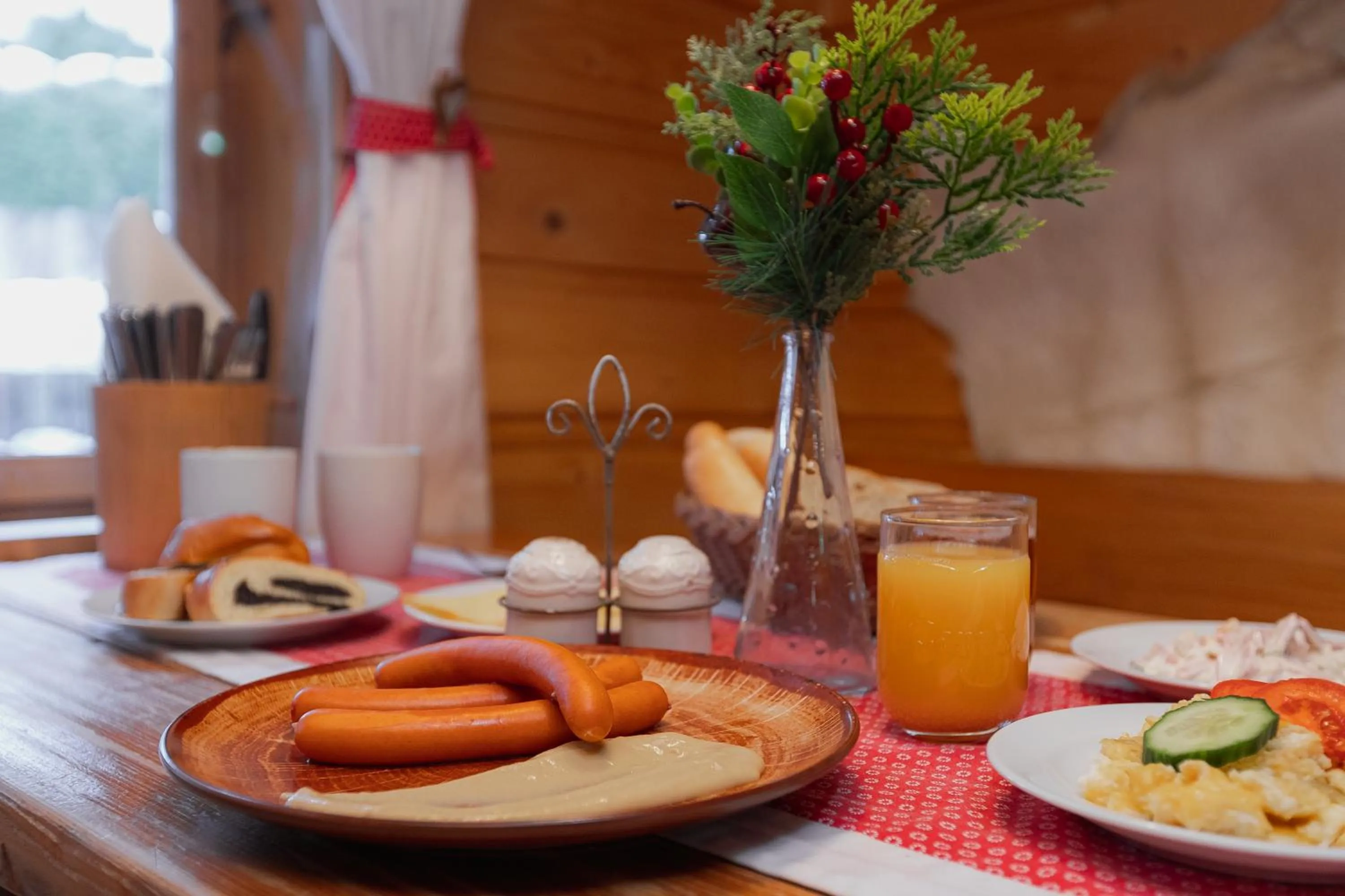 Breakfast in Wellness rezort Jánošíkov dvor