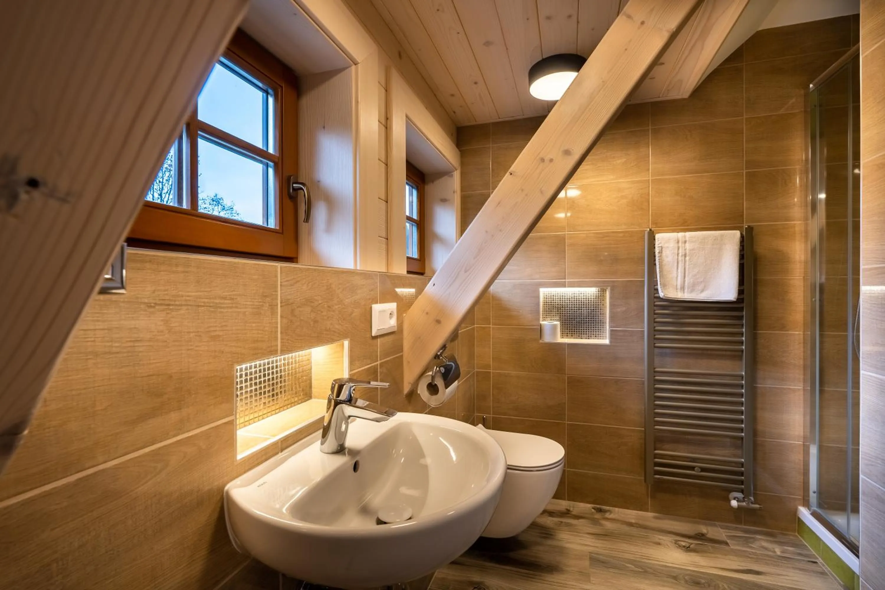 Shower in Wellness rezort Jánošíkov dvor