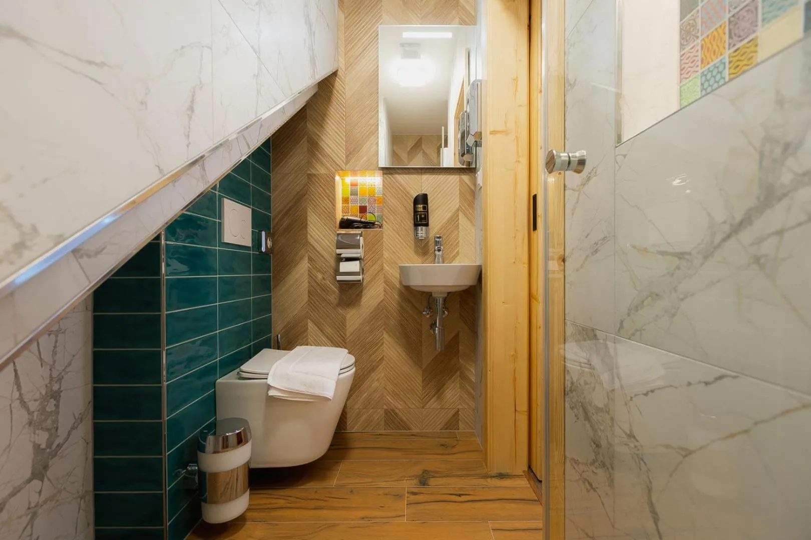 Toilet in Wellness rezort Jánošíkov dvor