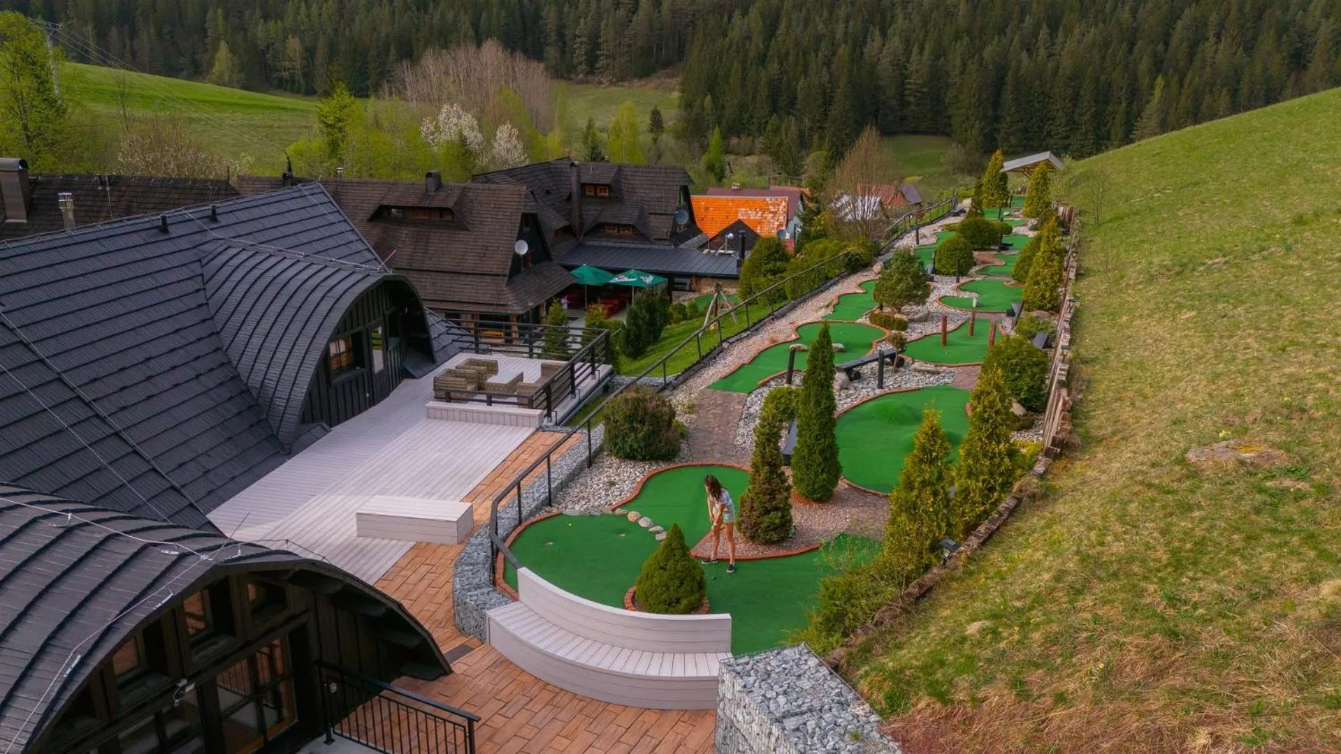 Golfcourse in Wellness rezort Jánošíkov dvor