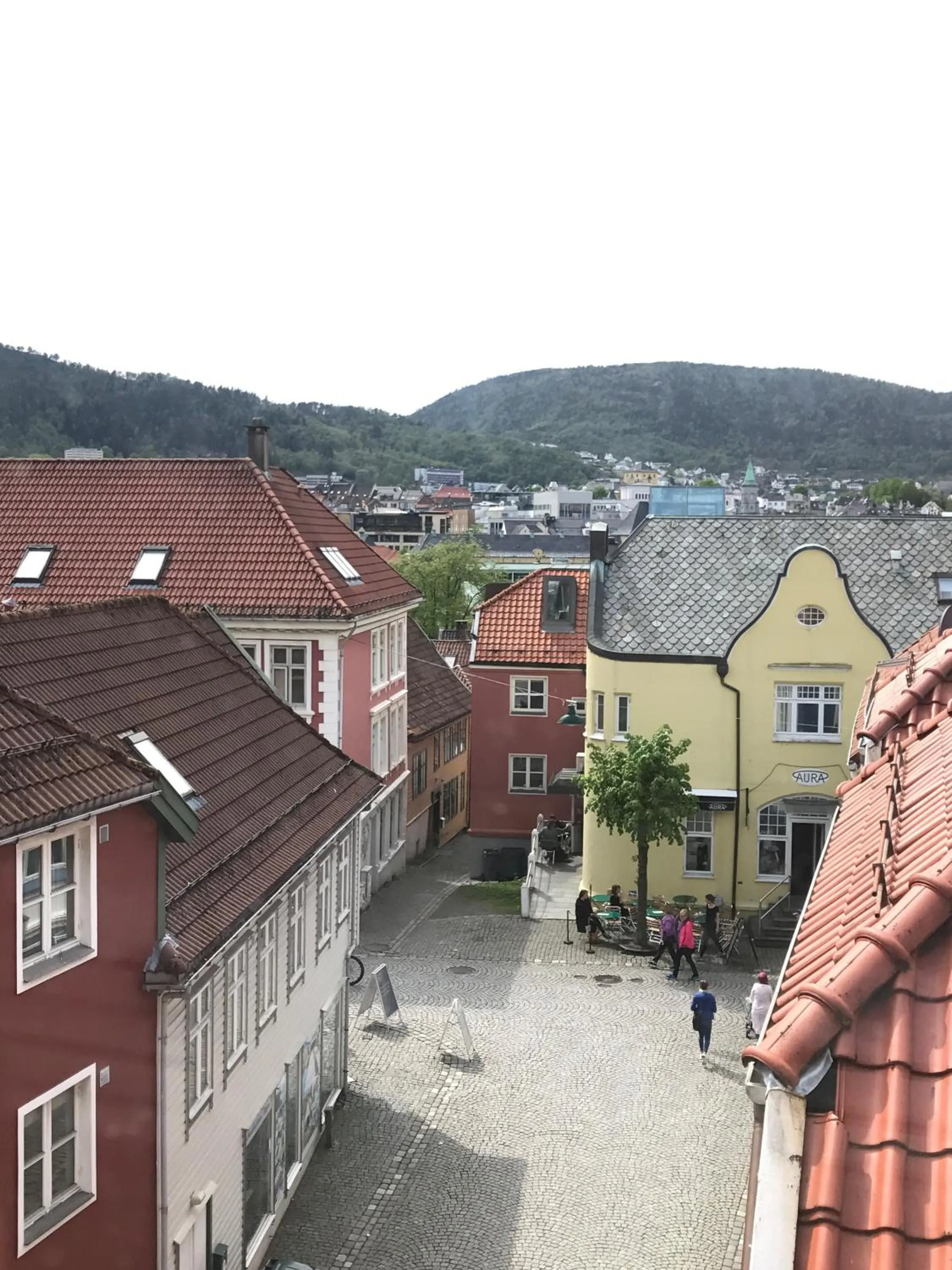City view in City Hostel Bergen