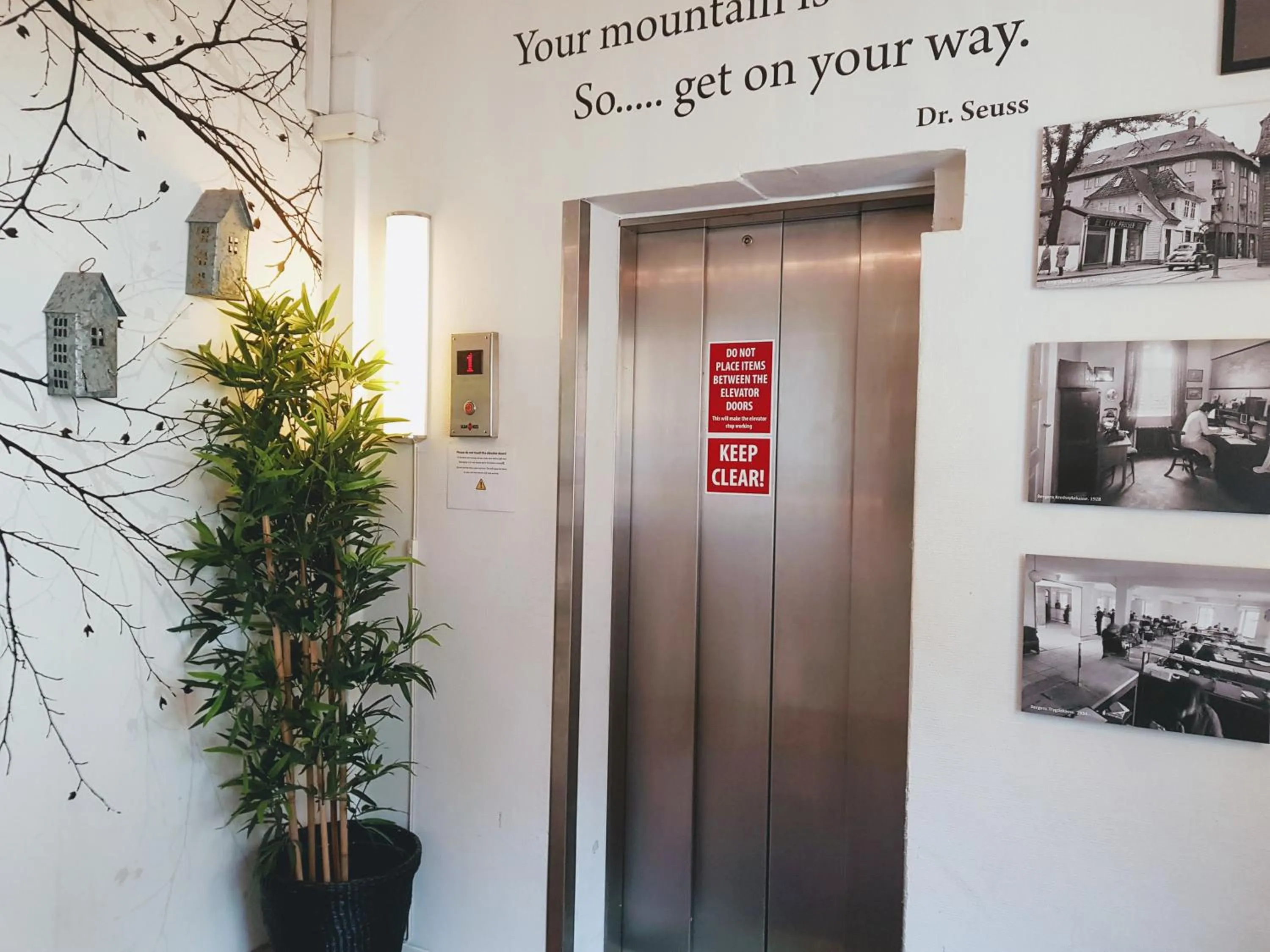 Lobby or reception in City Hostel Bergen