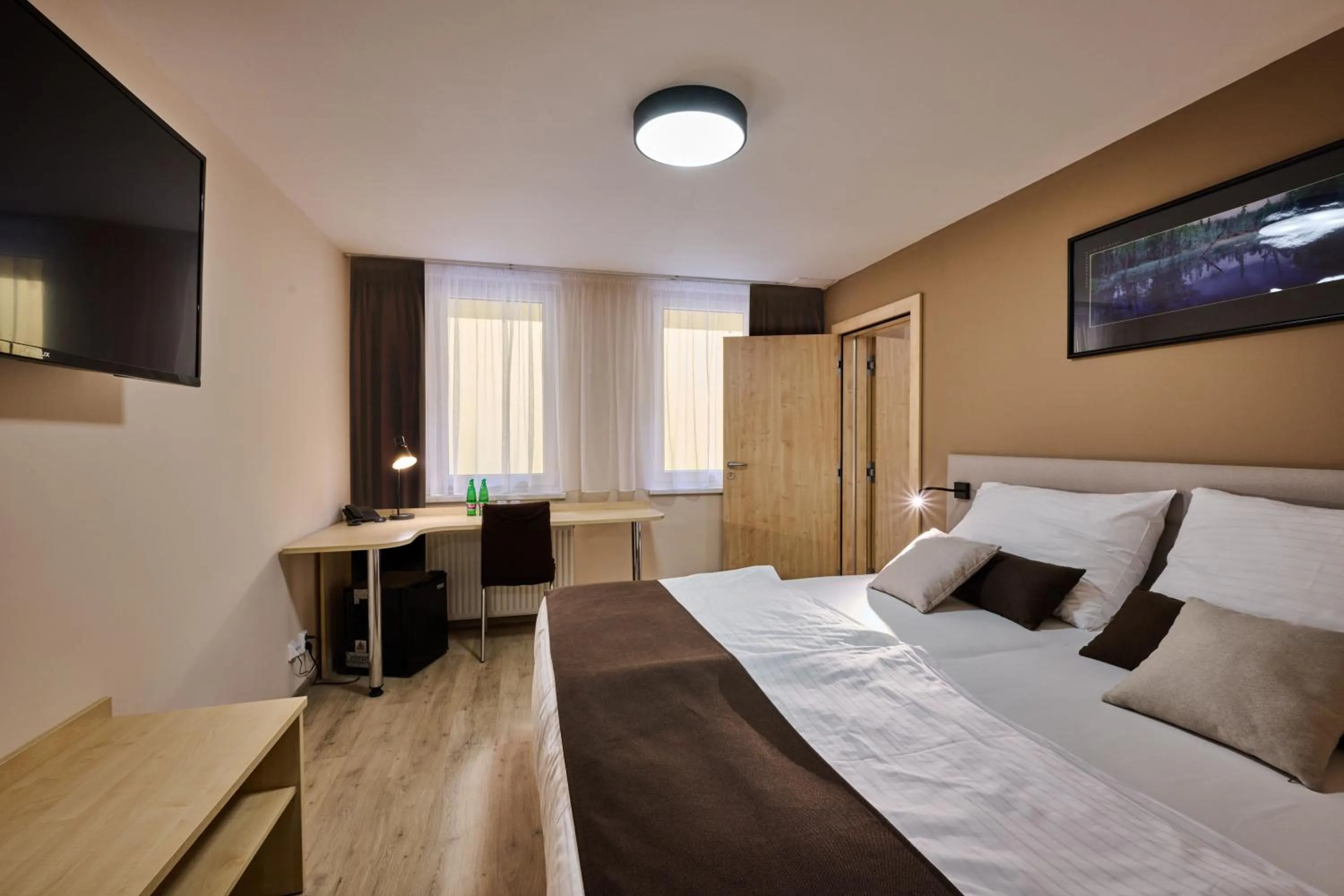 Bed in Hotel Akademie