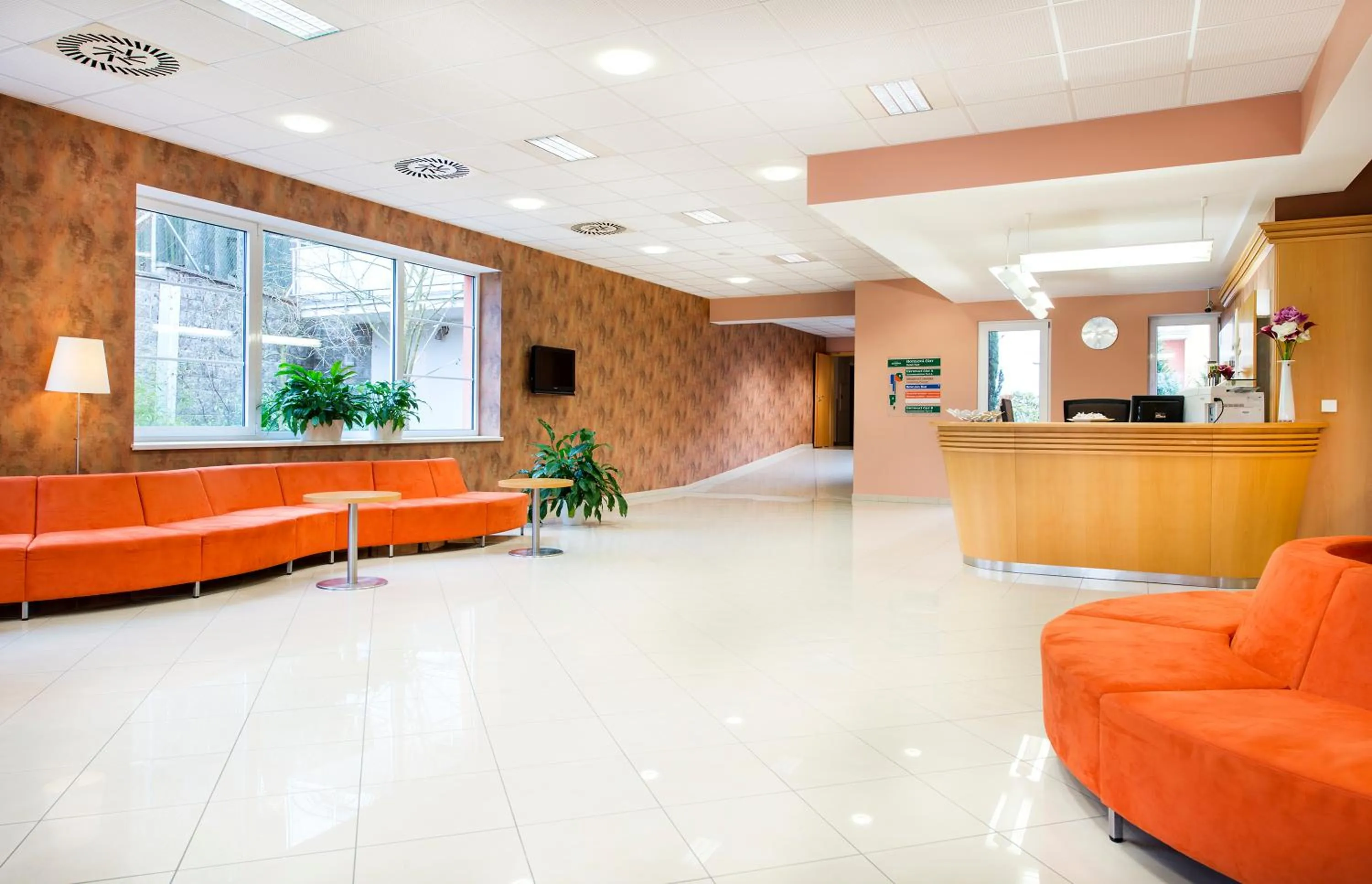 Lobby or reception in Hotel Akademie