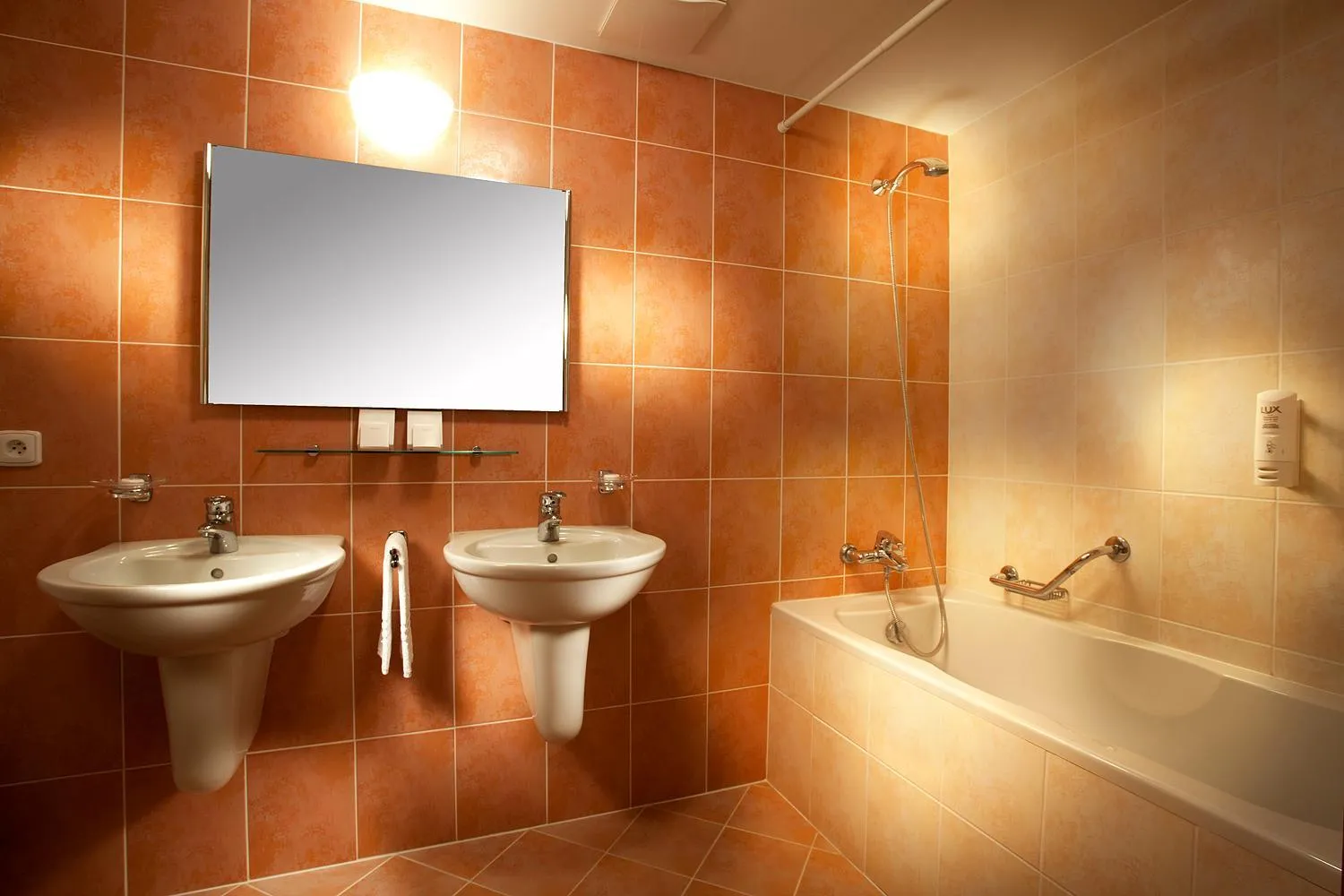 Shower in Hotel Akademie