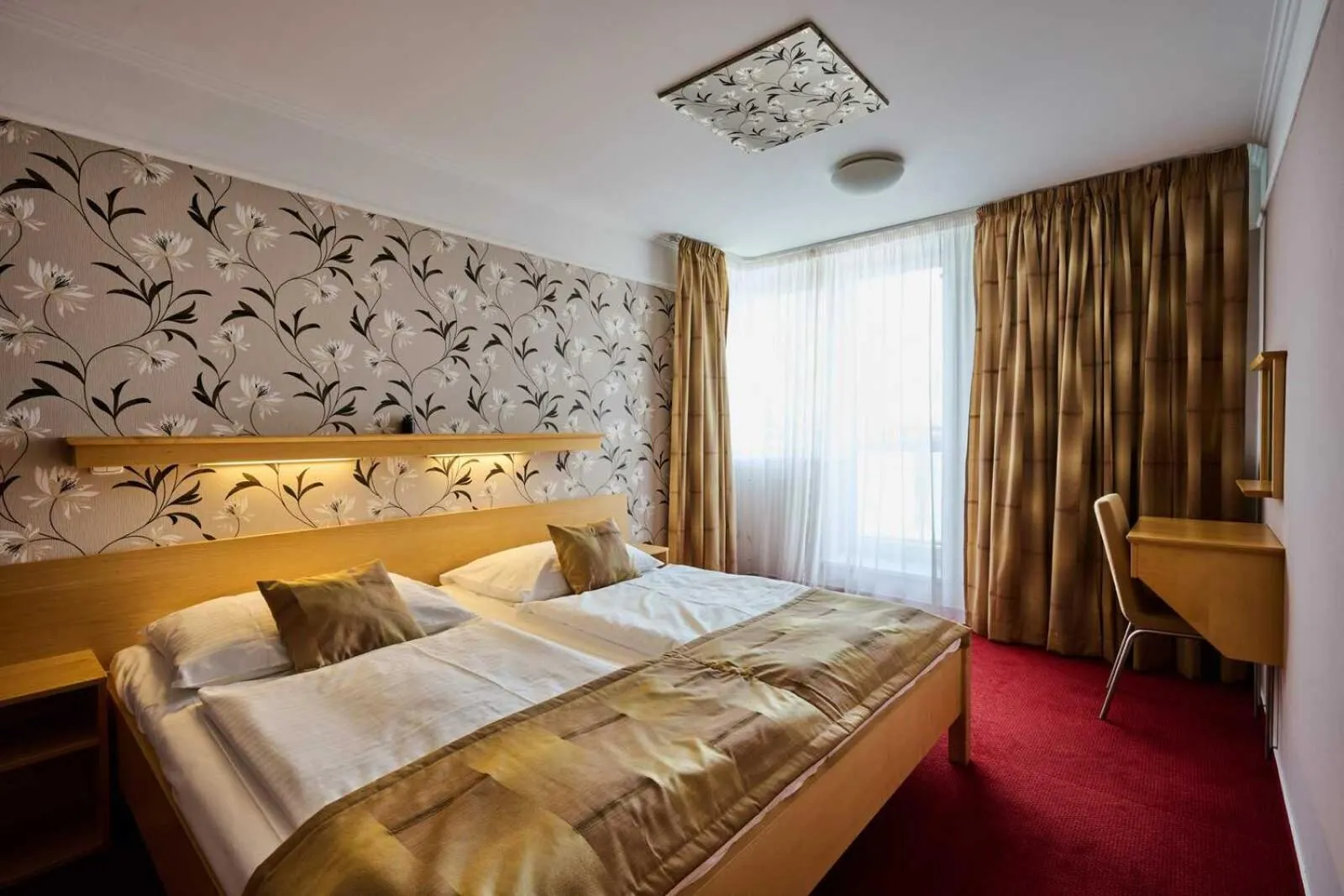 Bed in Hotel Akademie