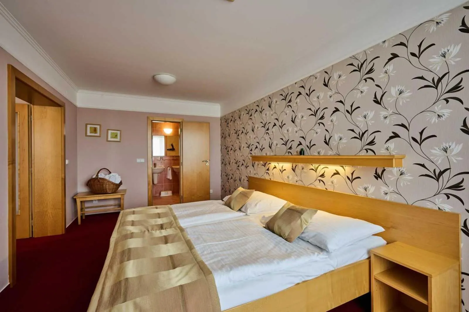 Bed in Hotel Akademie