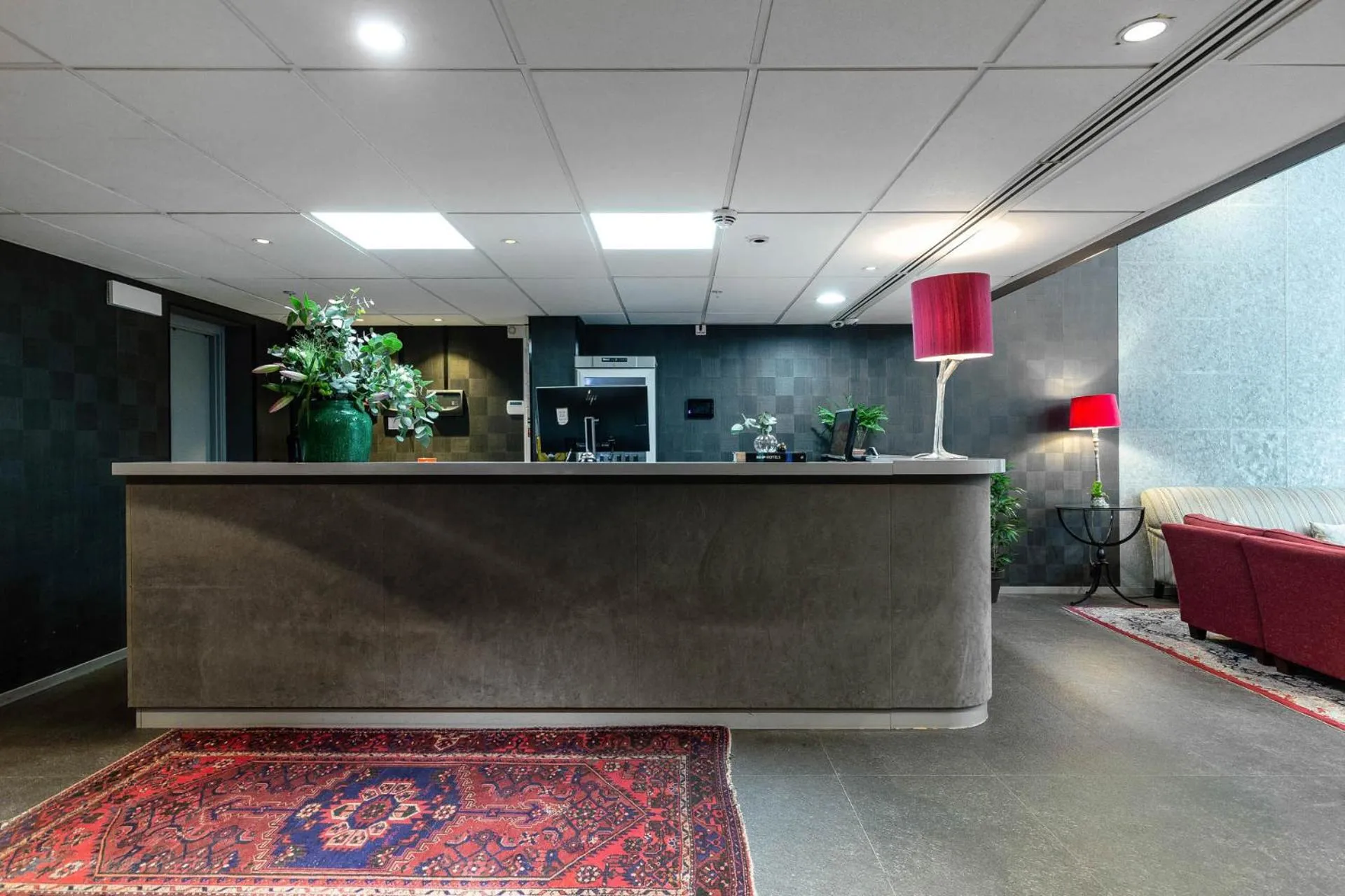 Lobby or reception in Biz Apartment Gärdet