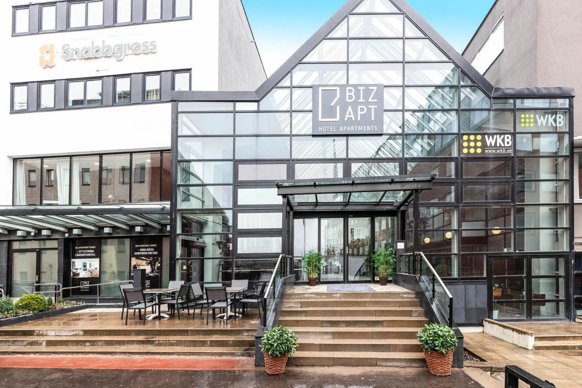 Property building in Biz Apartment Gärdet