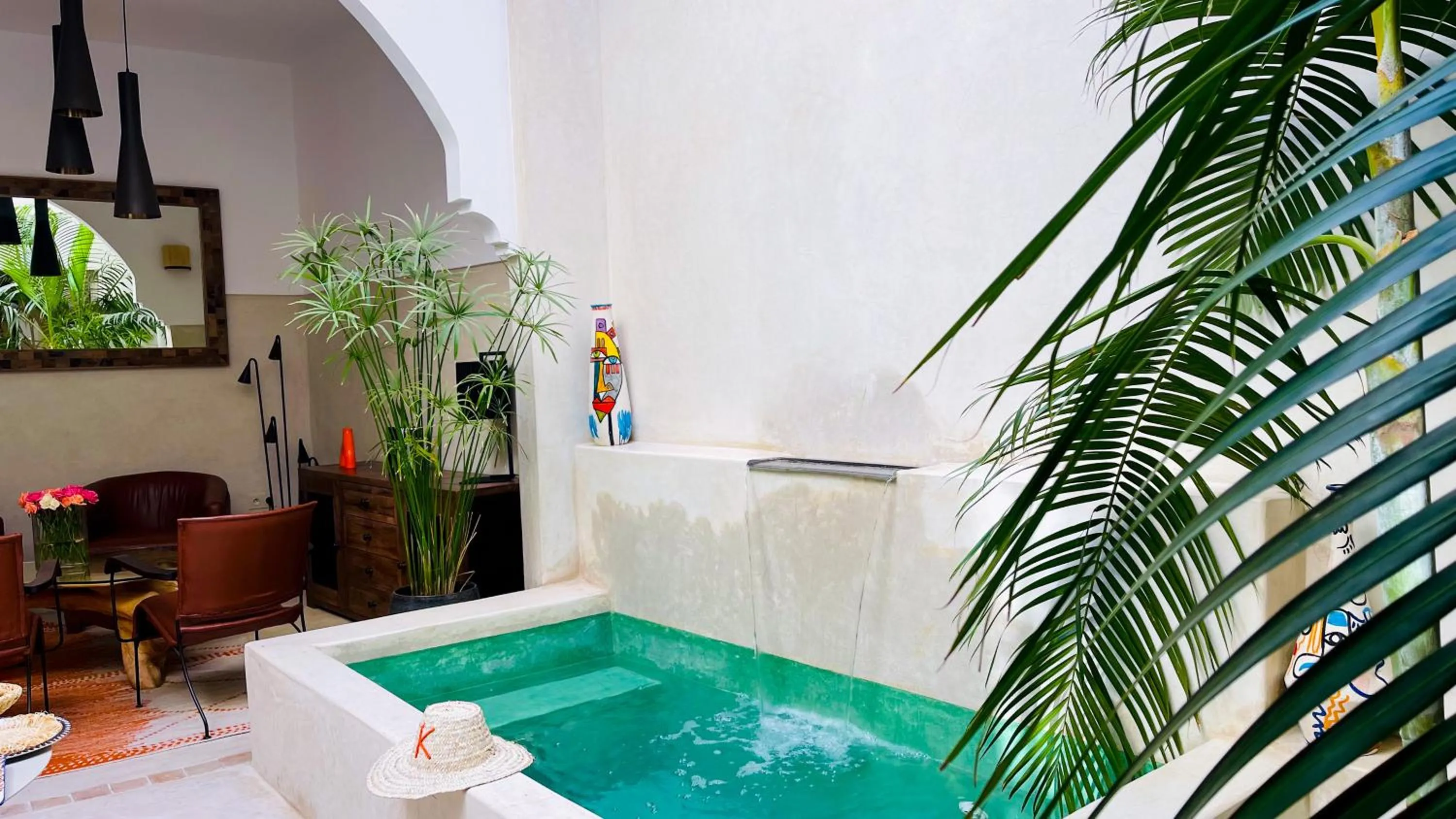 Patio in Riad Dar Massai