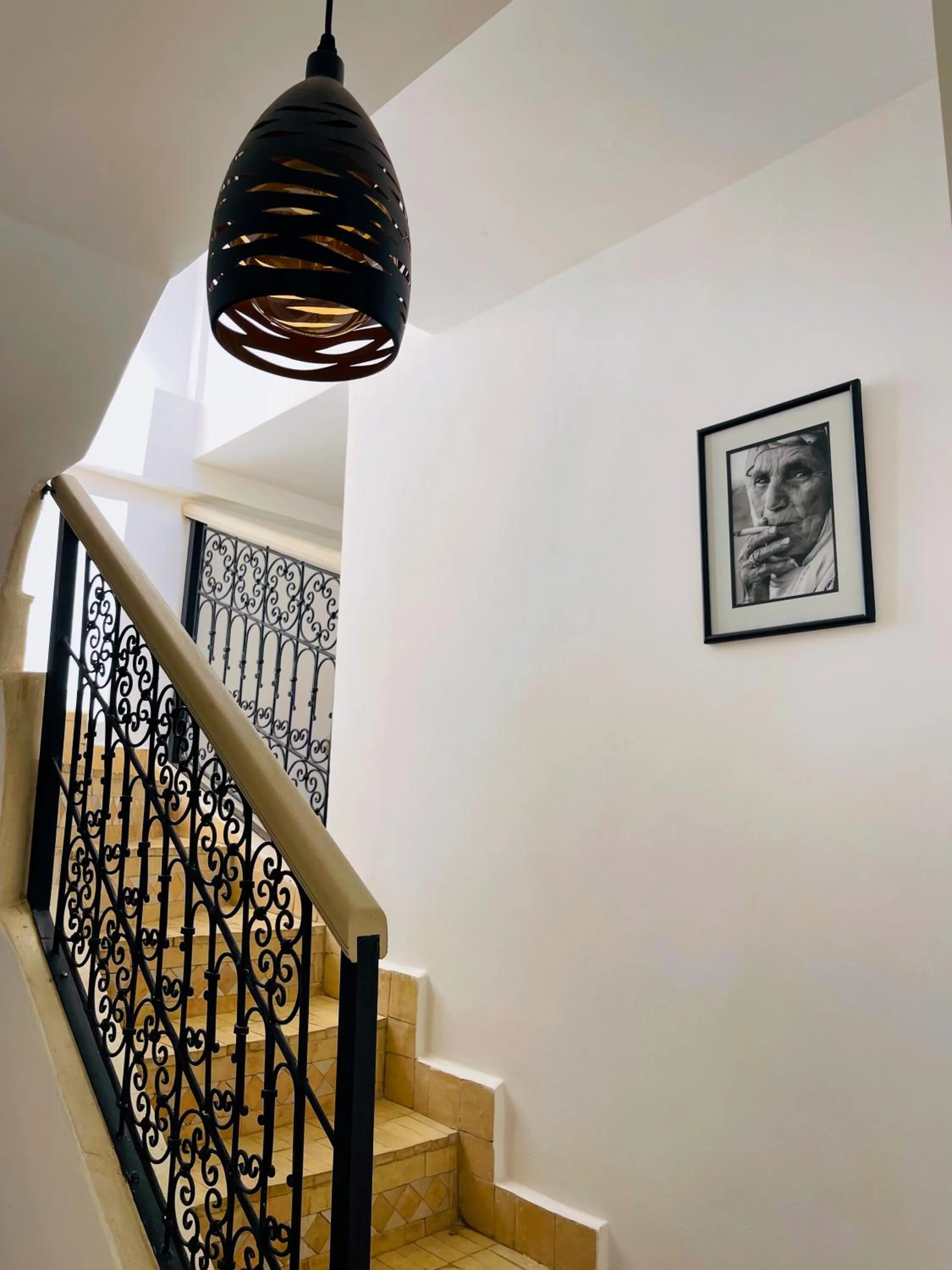 Decorative detail in Riad Dar Massai