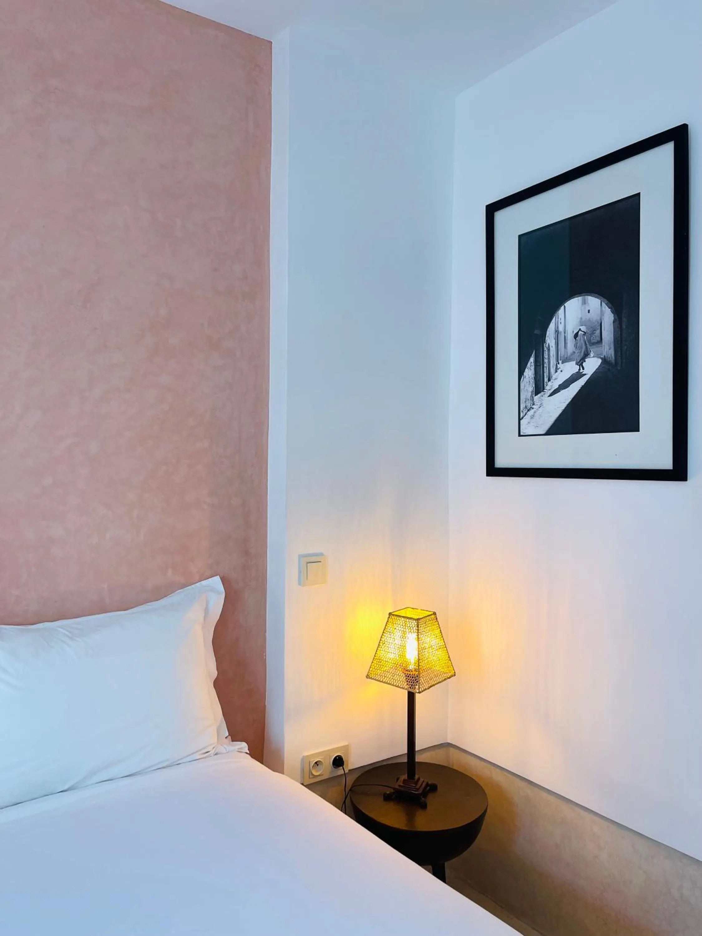 Bed in Riad Dar Massai