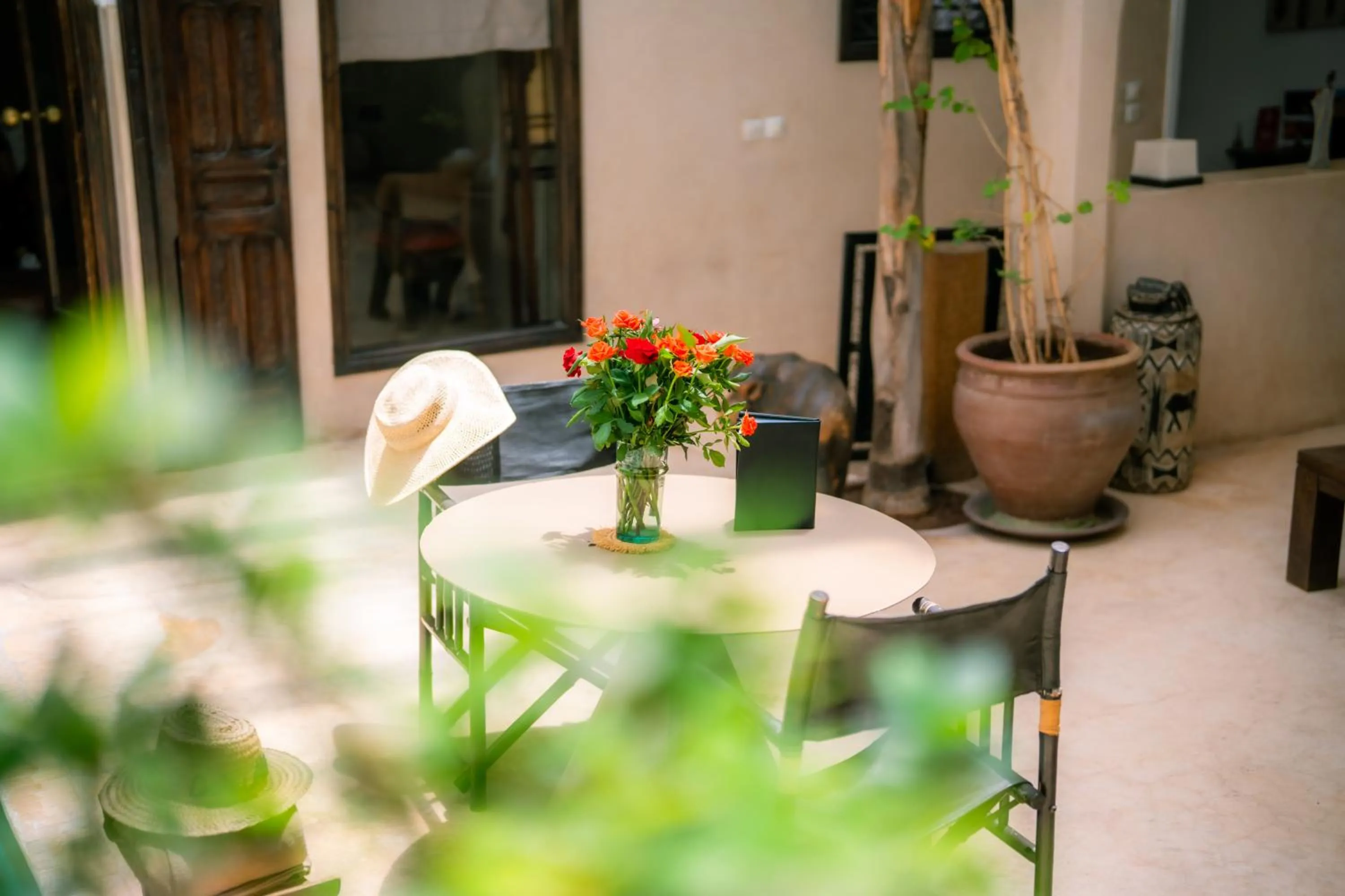 Patio in Riad Dar Massai