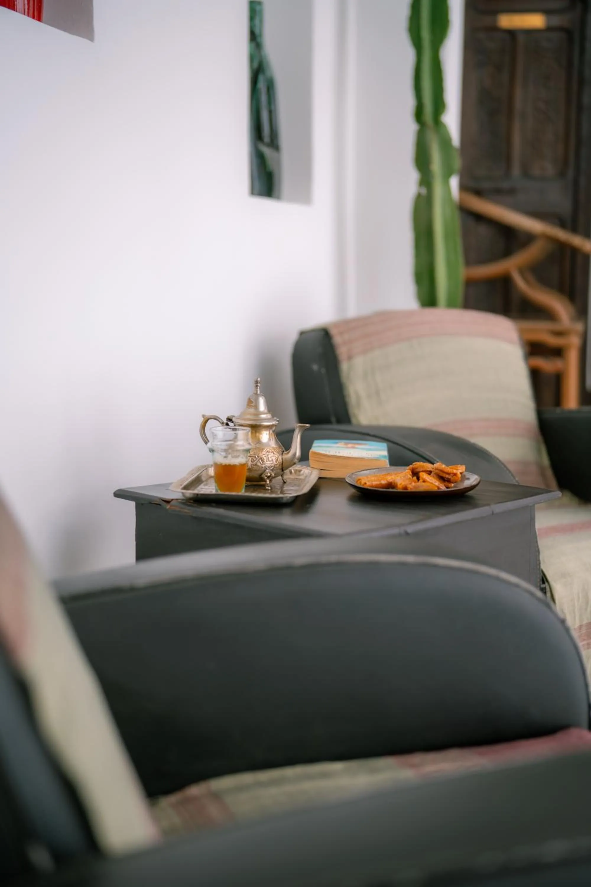 Decorative detail in Riad Dar Massai