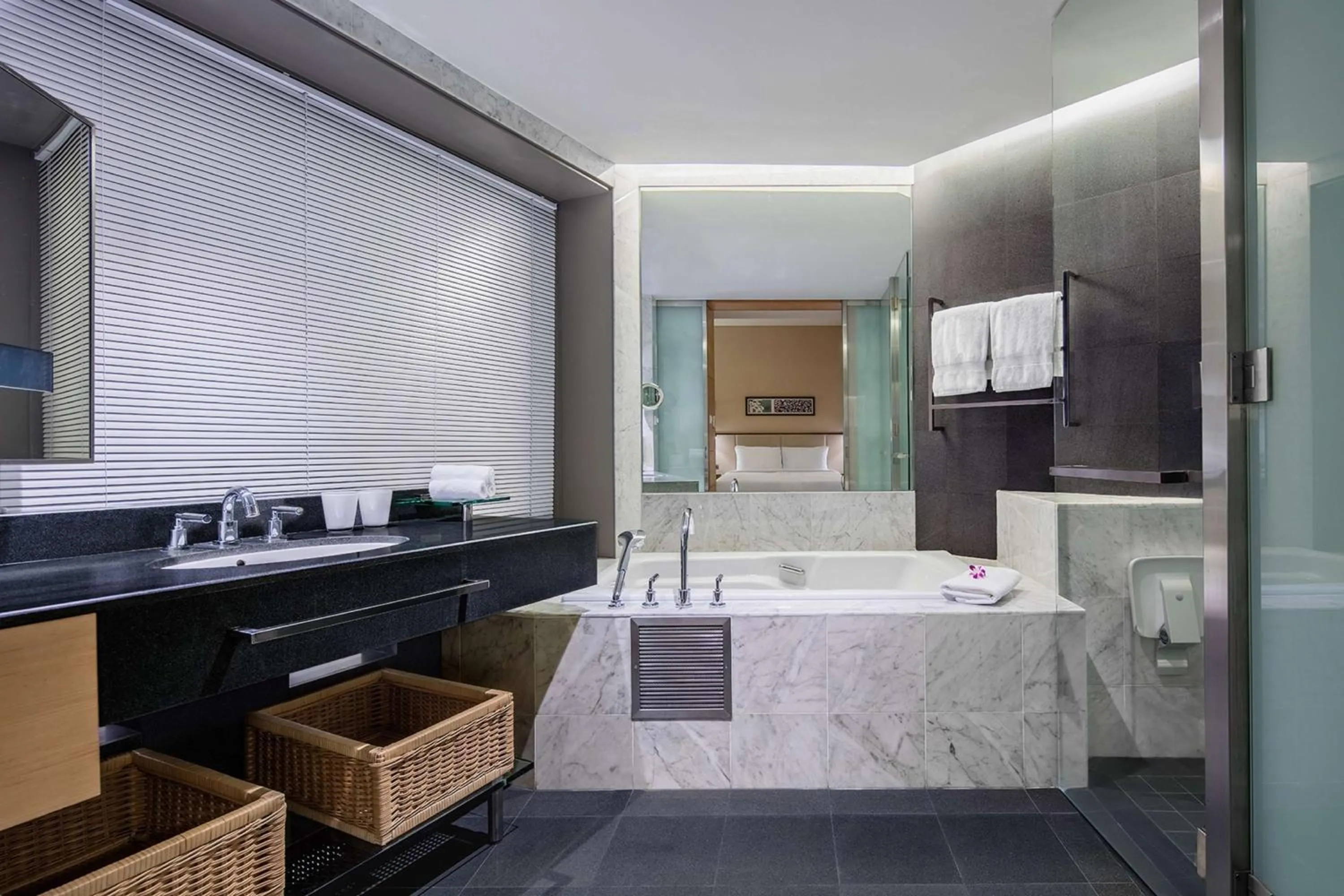 Bathroom in Hilton Kuala Lumpur