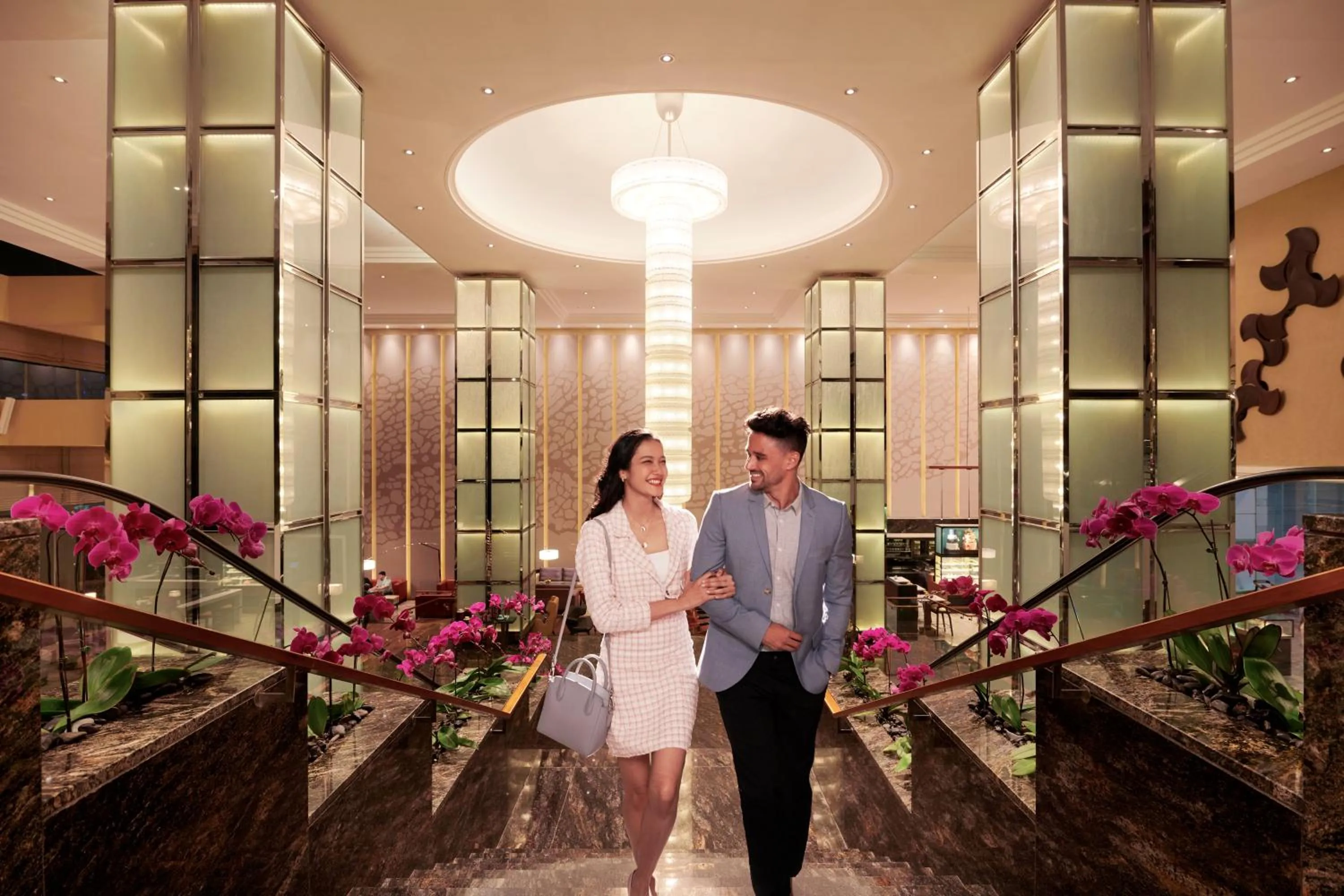 Lobby or reception in Hilton Kuala Lumpur