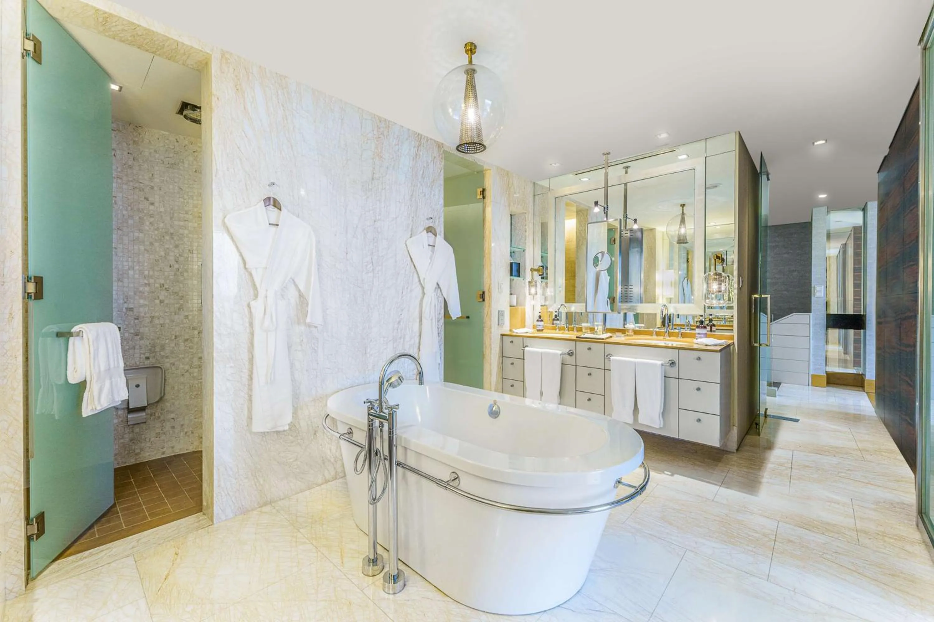 Bathroom in Hilton Kuala Lumpur