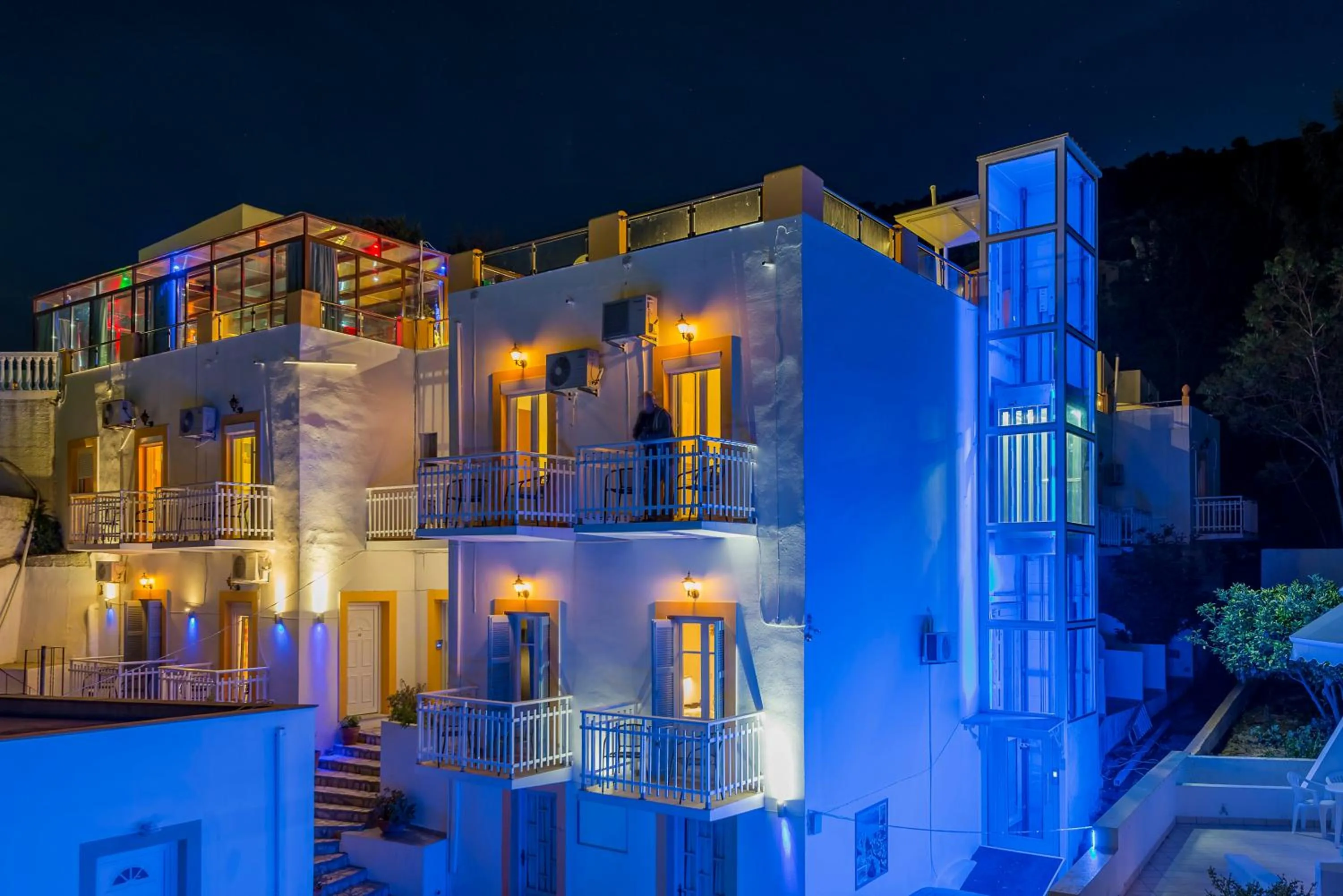 Property building in Elefteria Hotel