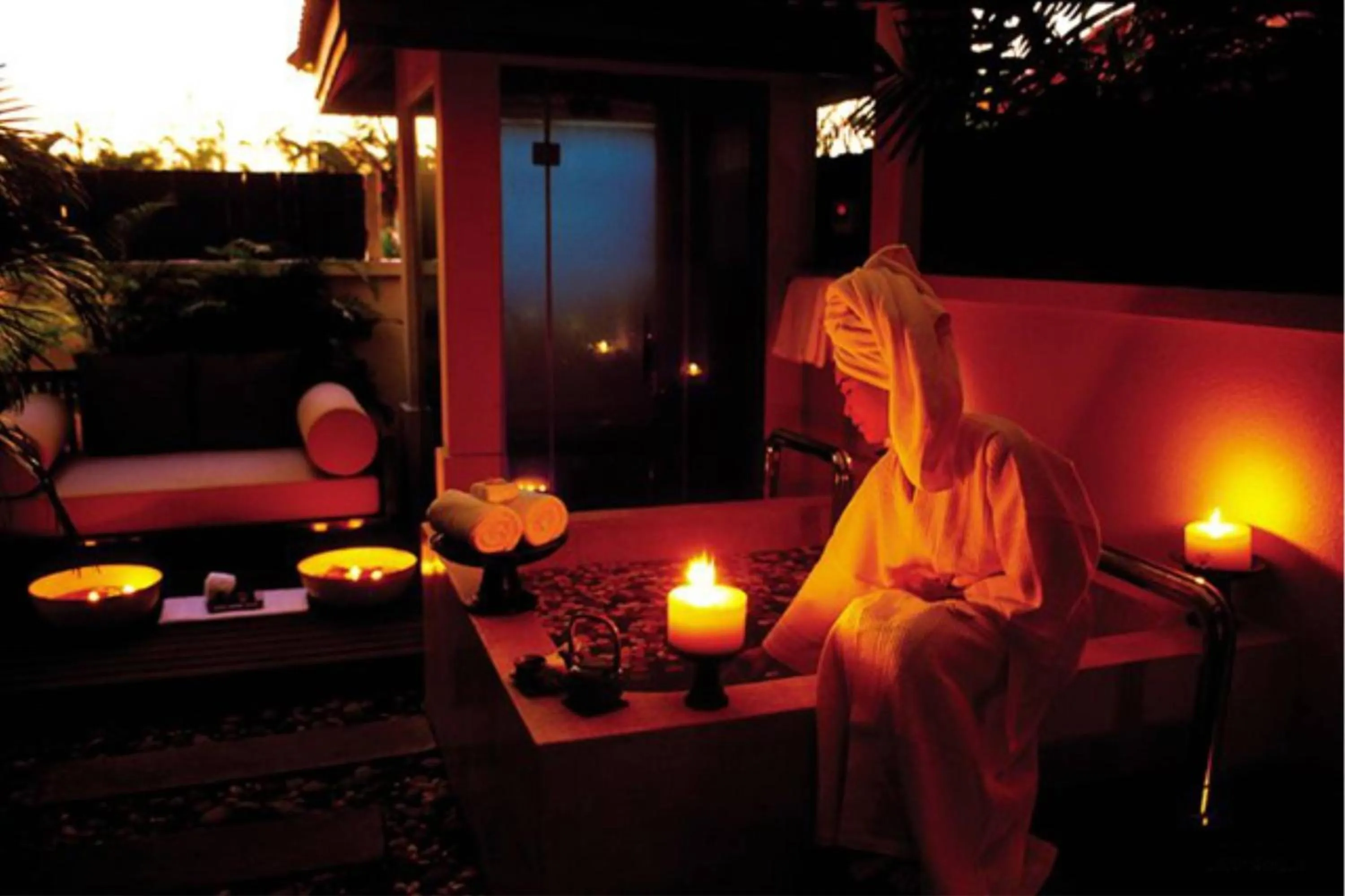 Spa and wellness centre/facilities in Miri Marriott Resort & Spa