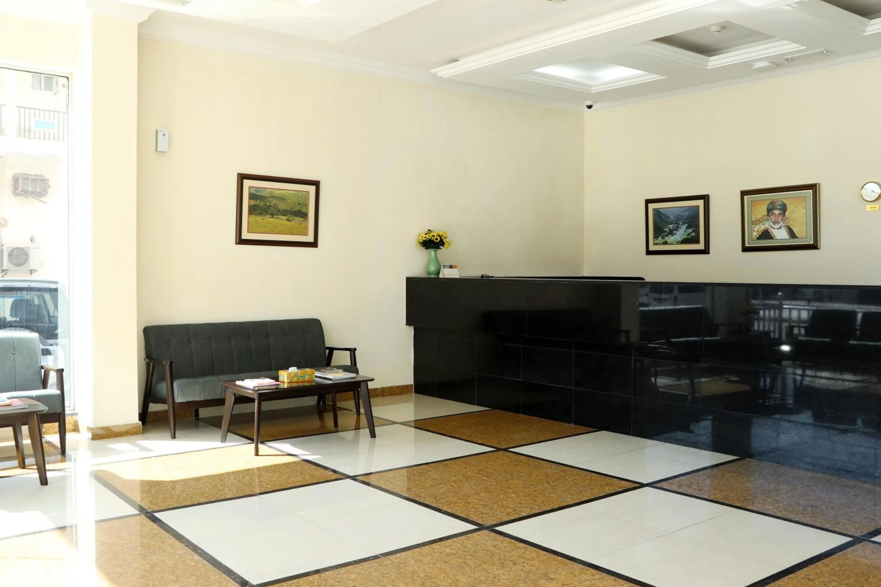 Lobby or reception in Al Nile (3) Furnished Flats