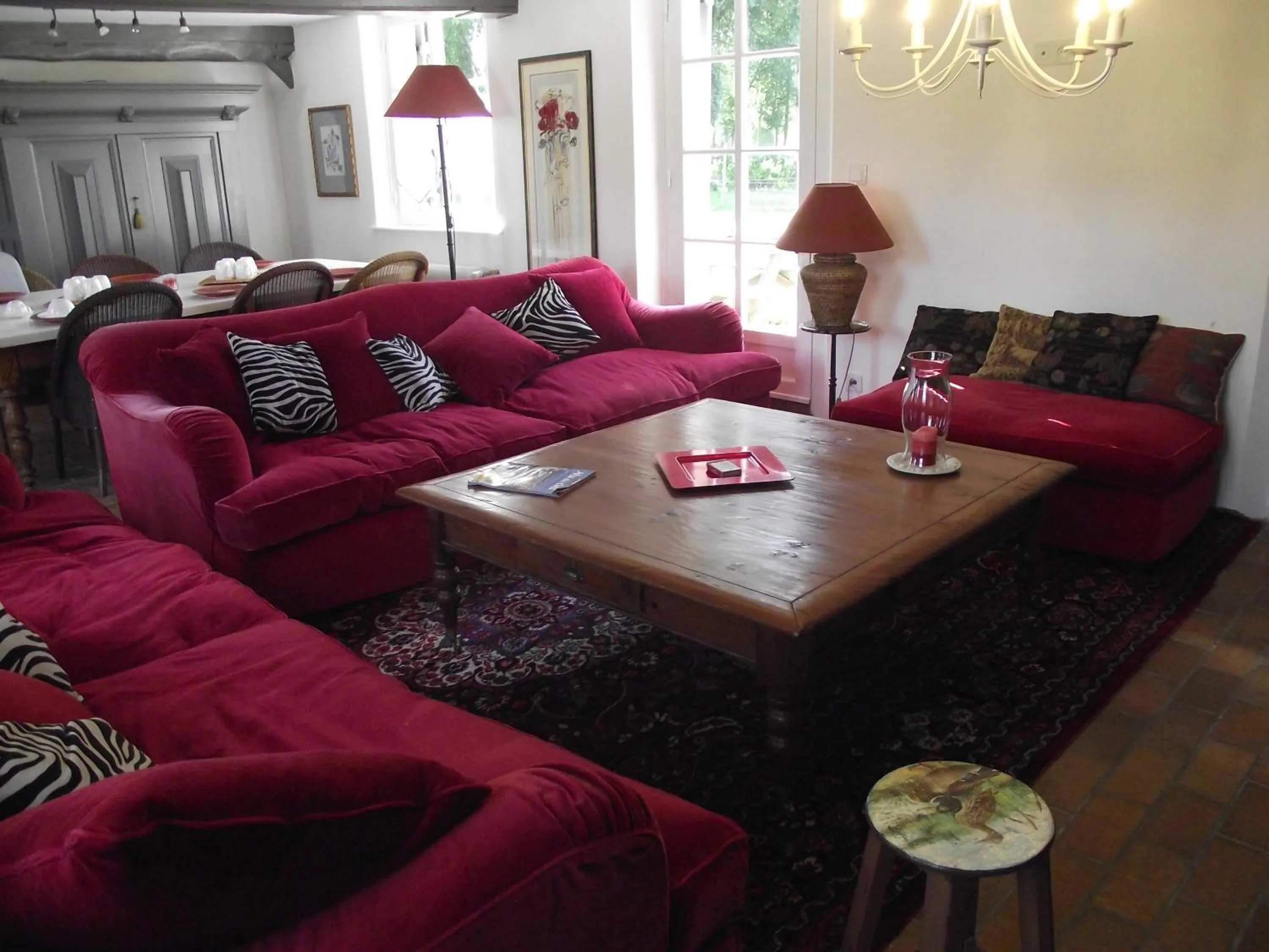 Living room in Les Portes des Froises