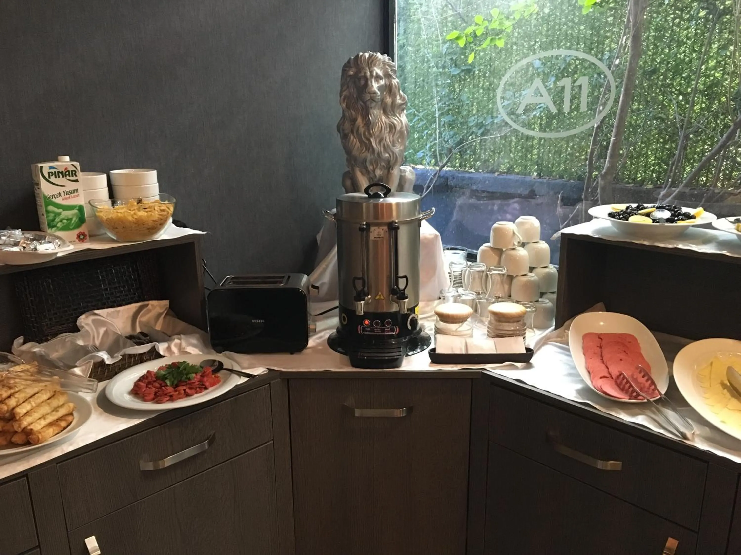 Coffee/tea facilities in A11 Hotel