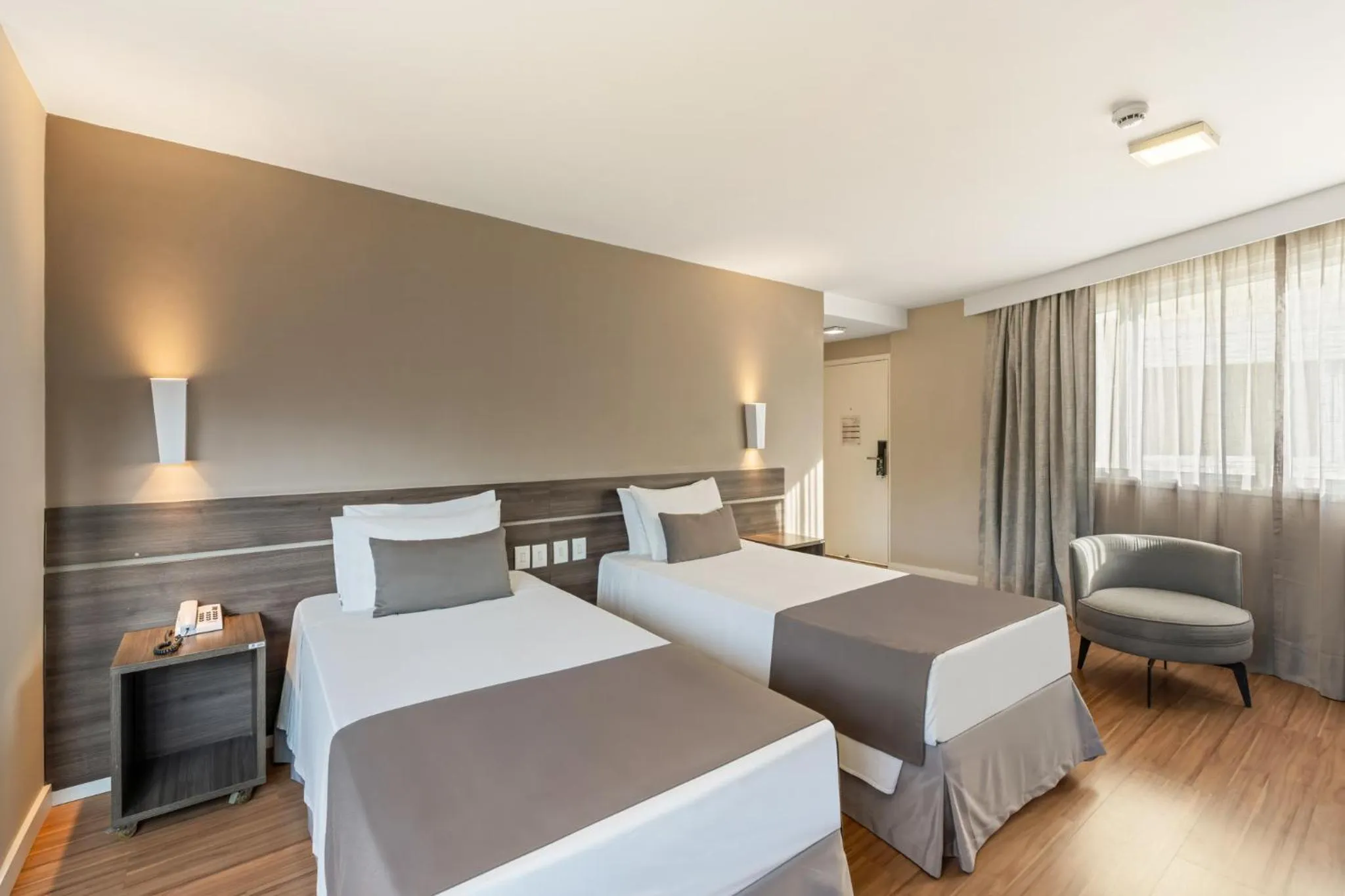 Bed in Hotel Trianon Paulista